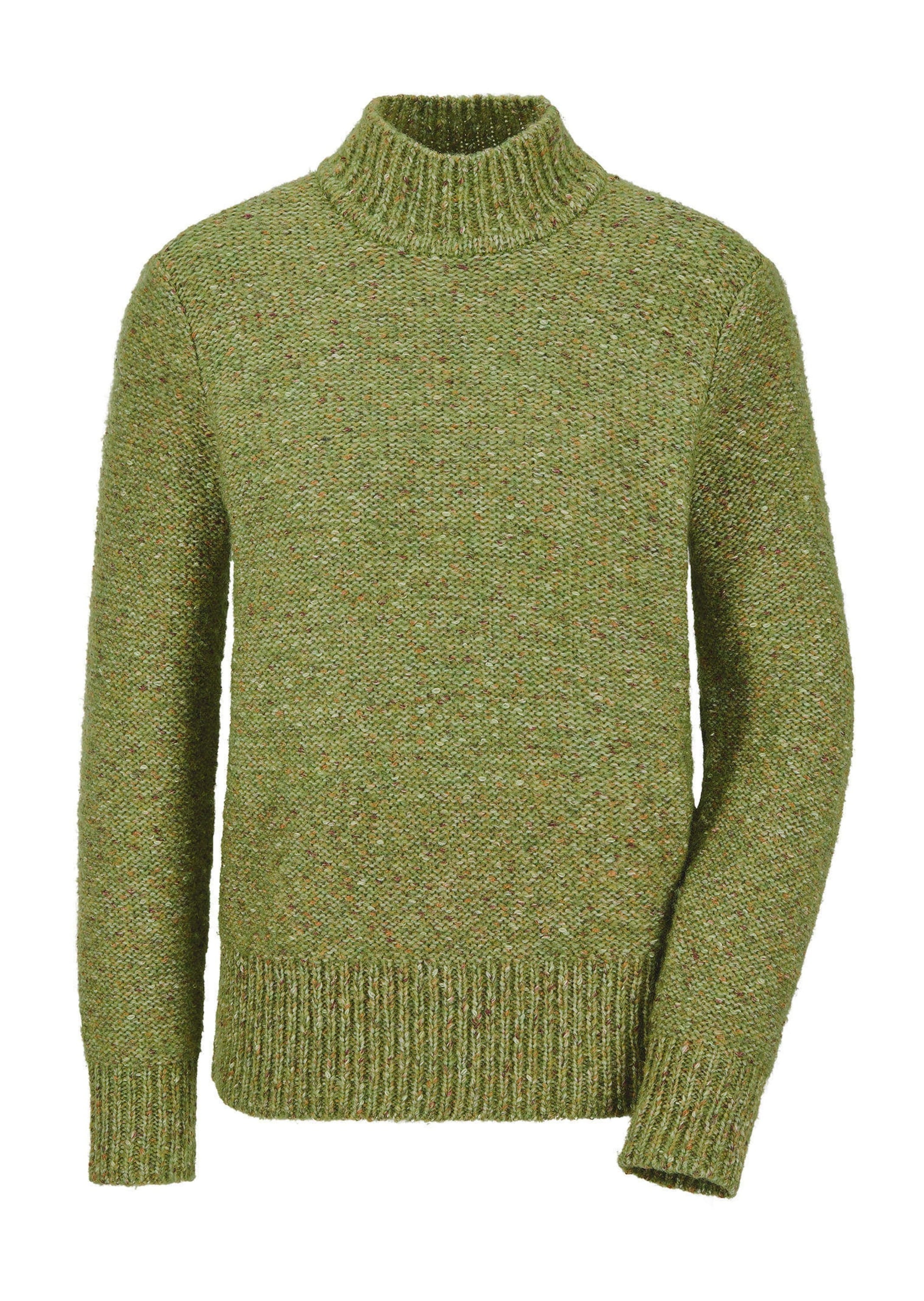 GOLDNER Rundhalspullover "Kurzgröße Flauschiger Bouclé-Pullover, Stehkragen" keine/nicht relevant