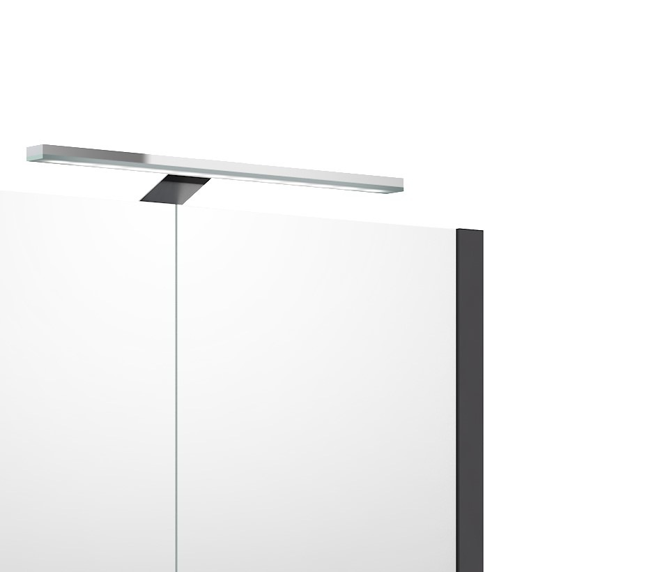 welltime Spiegelschrank »Urban«, Türen mit Soft-Close-Funktion, mit 2 Glaseinlegeböden