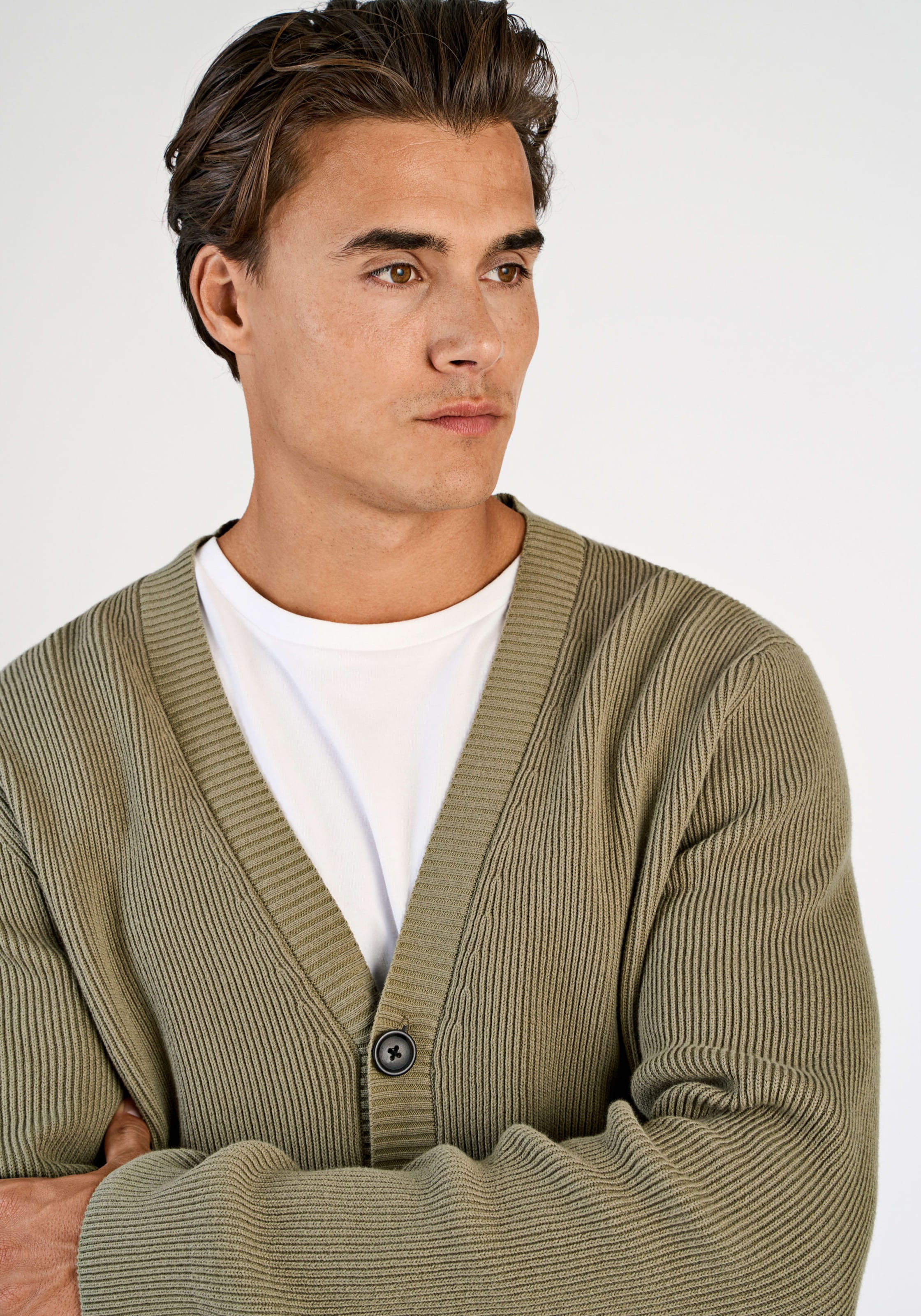 LINDBERGH Strickjacke mit V-Ausschnitt