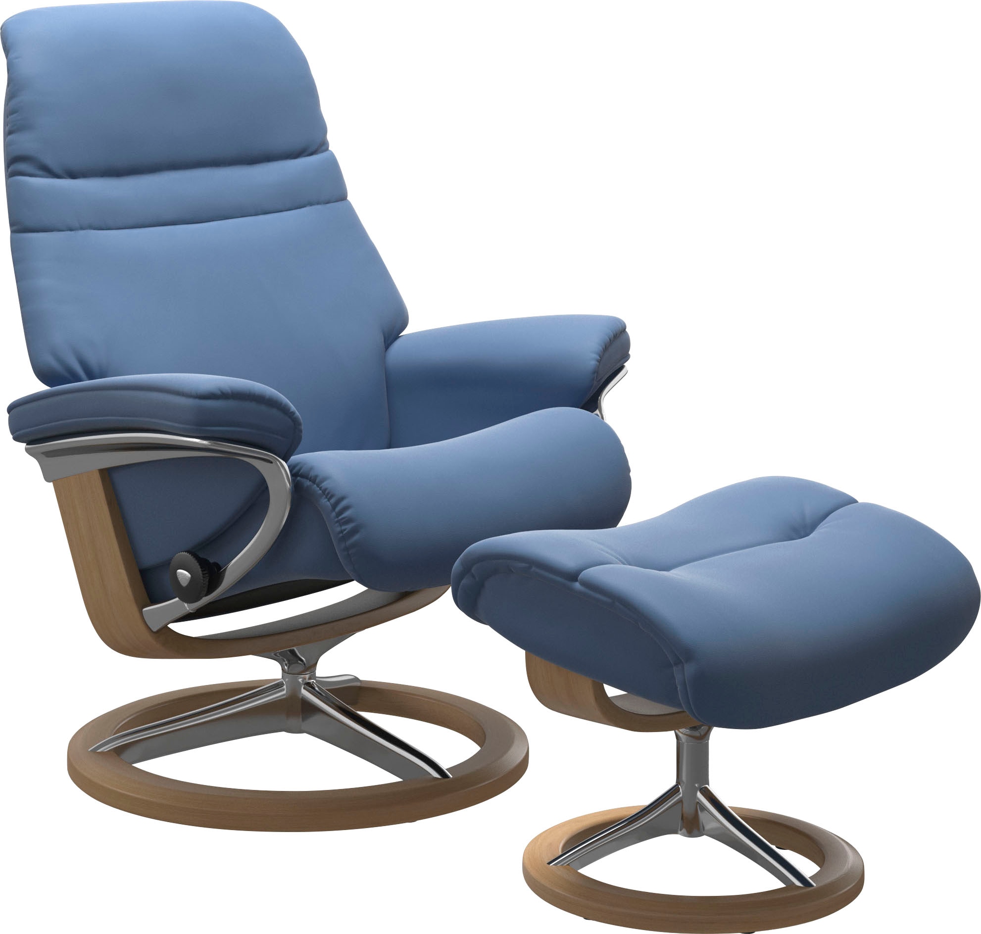 Stressless Relaxsessel "Sunrise" mit Signature Base, Größe M, Gestell Eiche günstig online kaufen