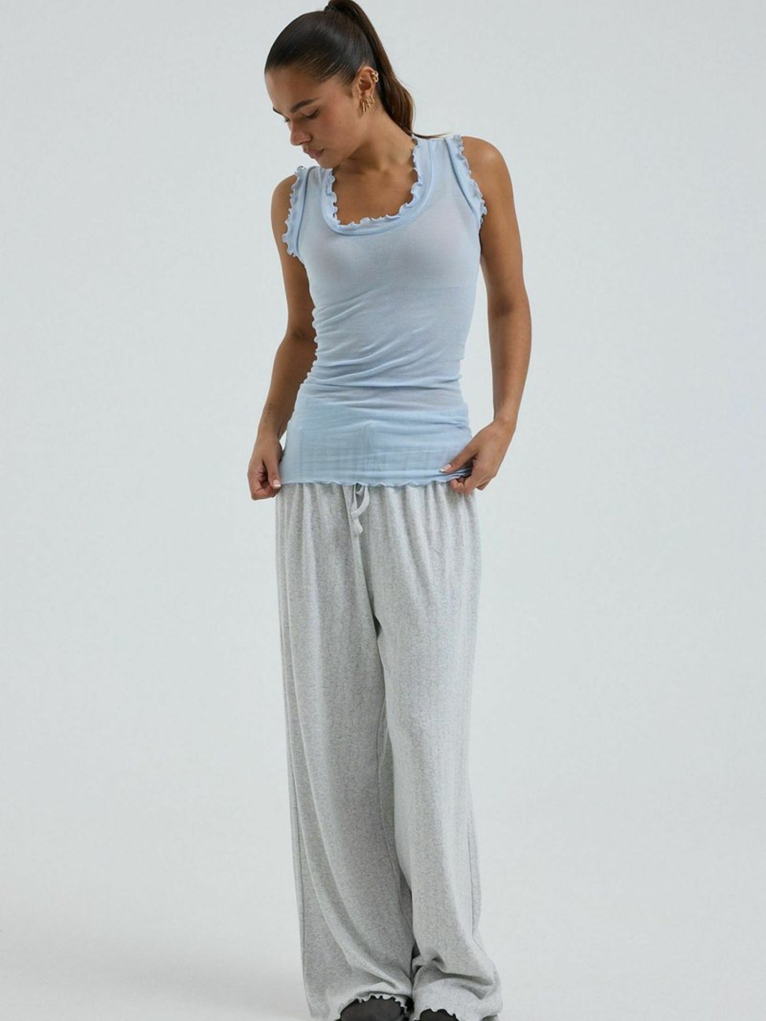 Seamless Basic Funktionstop »Seamless Basic Top Flounce«