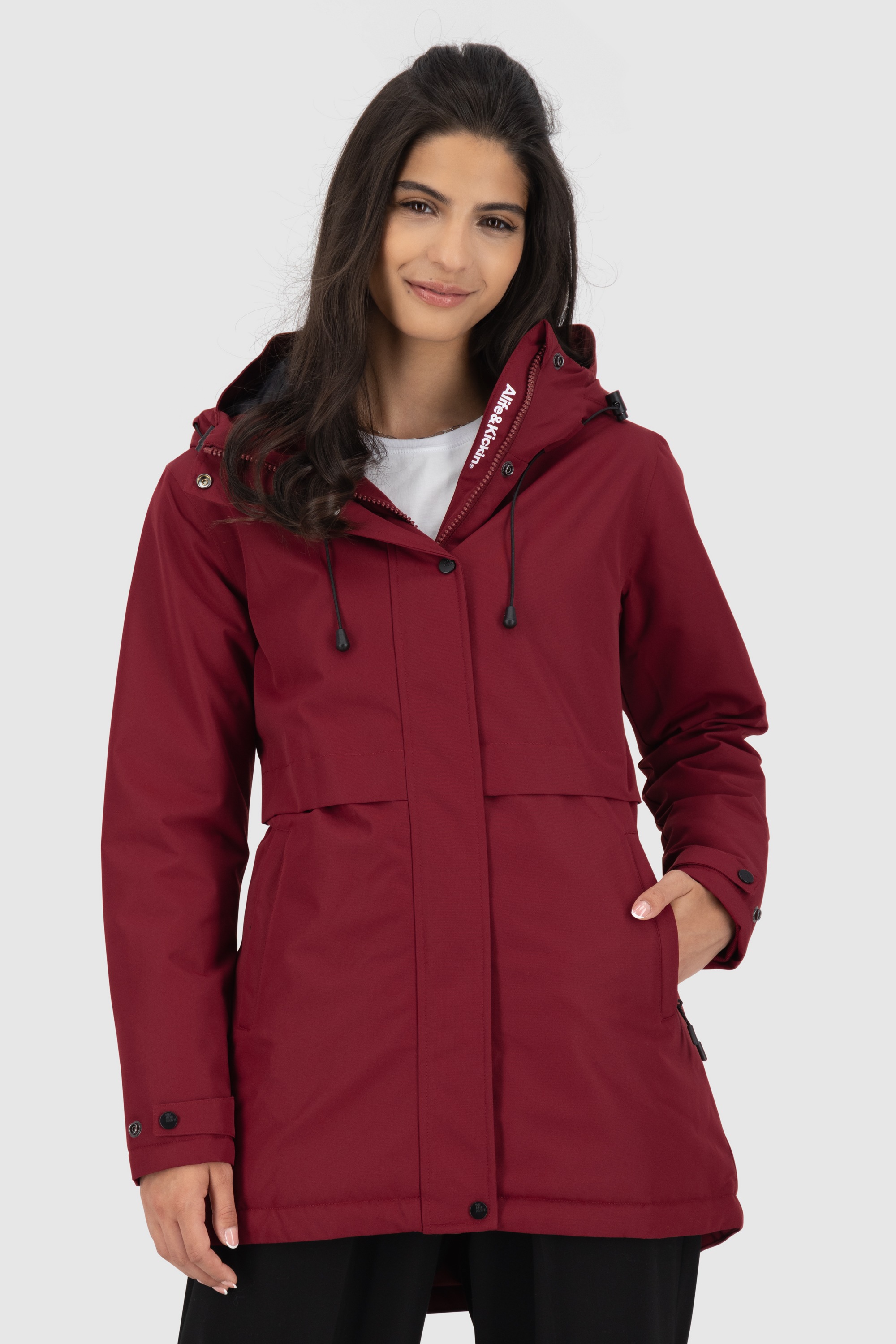 Alife & Kickin Winterjacke "Damen MarlyAK A", Leicht taillierte Jacke mit Ä günstig online kaufen