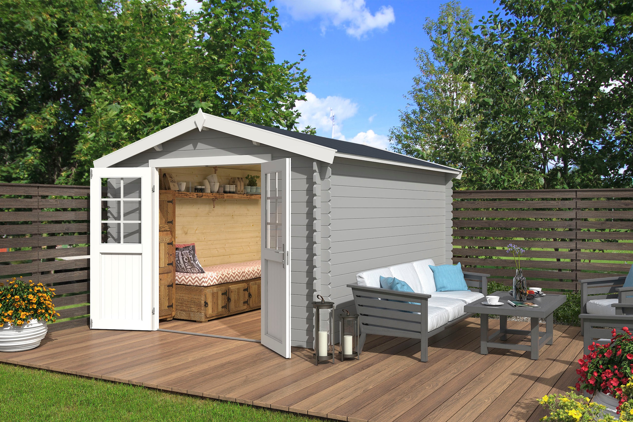 LASITA MAJA Gartenhaus "NORAH 380" günstig online kaufen