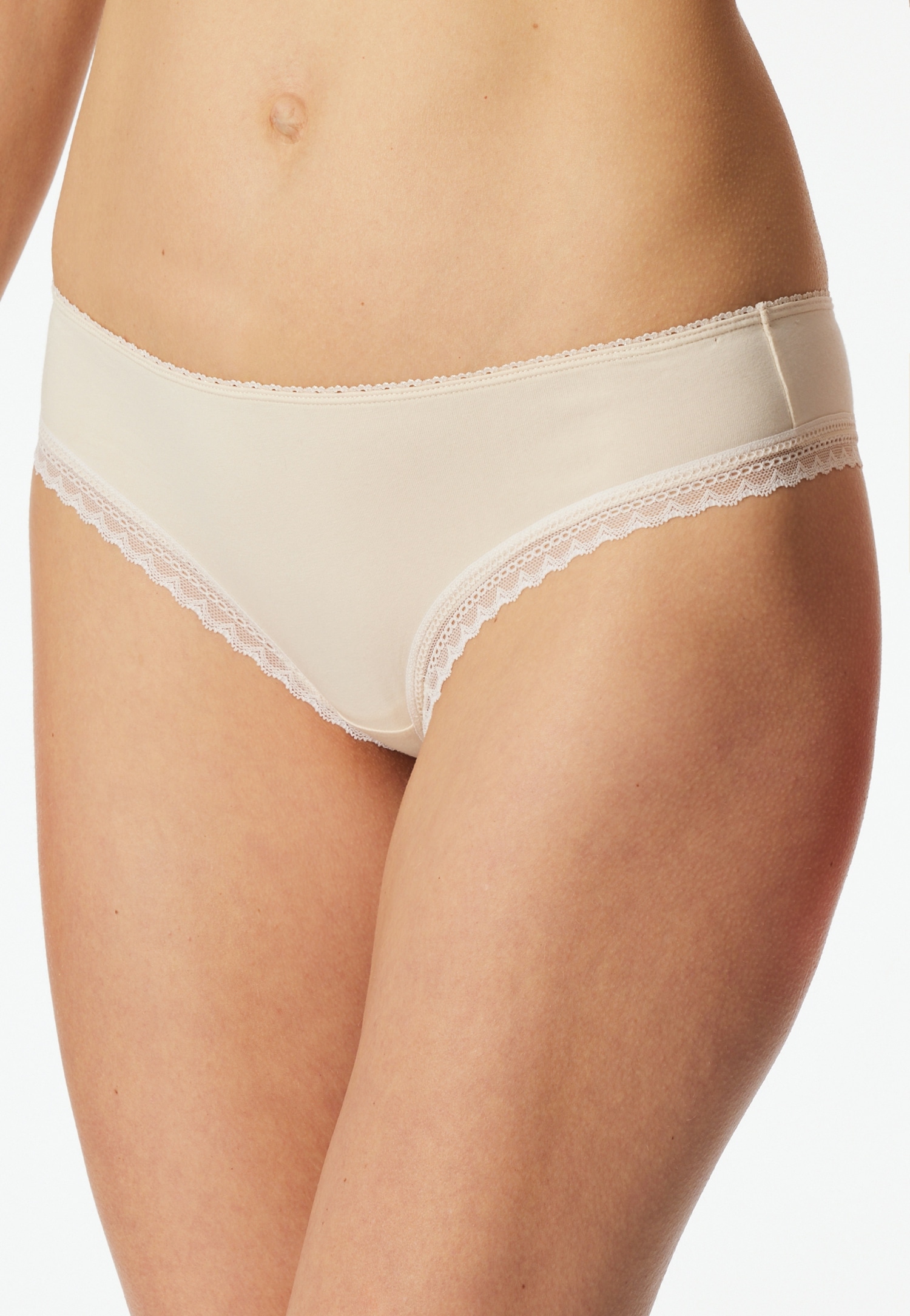 Schiesser String »Modern Multipacks« Spitzenbänder, Baumwollmischung, Single Jersey