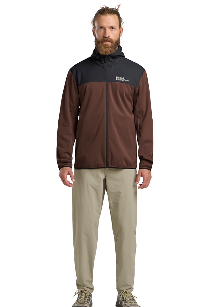 Jack Wolfskin Softshelljacke »FELDBERG HOODY M«, mit Kapuze