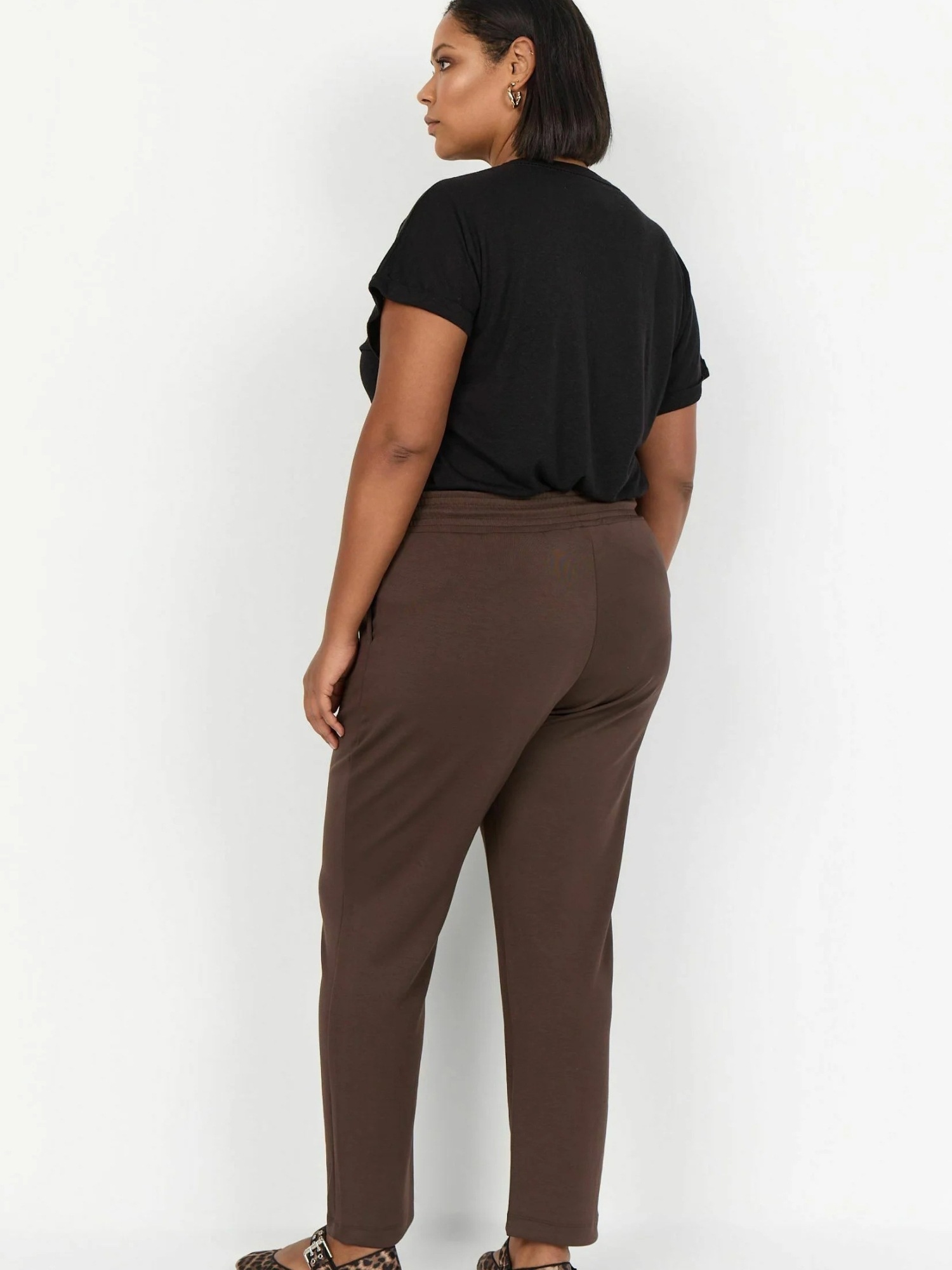 Wasabi Concept WA-SABINA Chino Trouser Brown XL 3