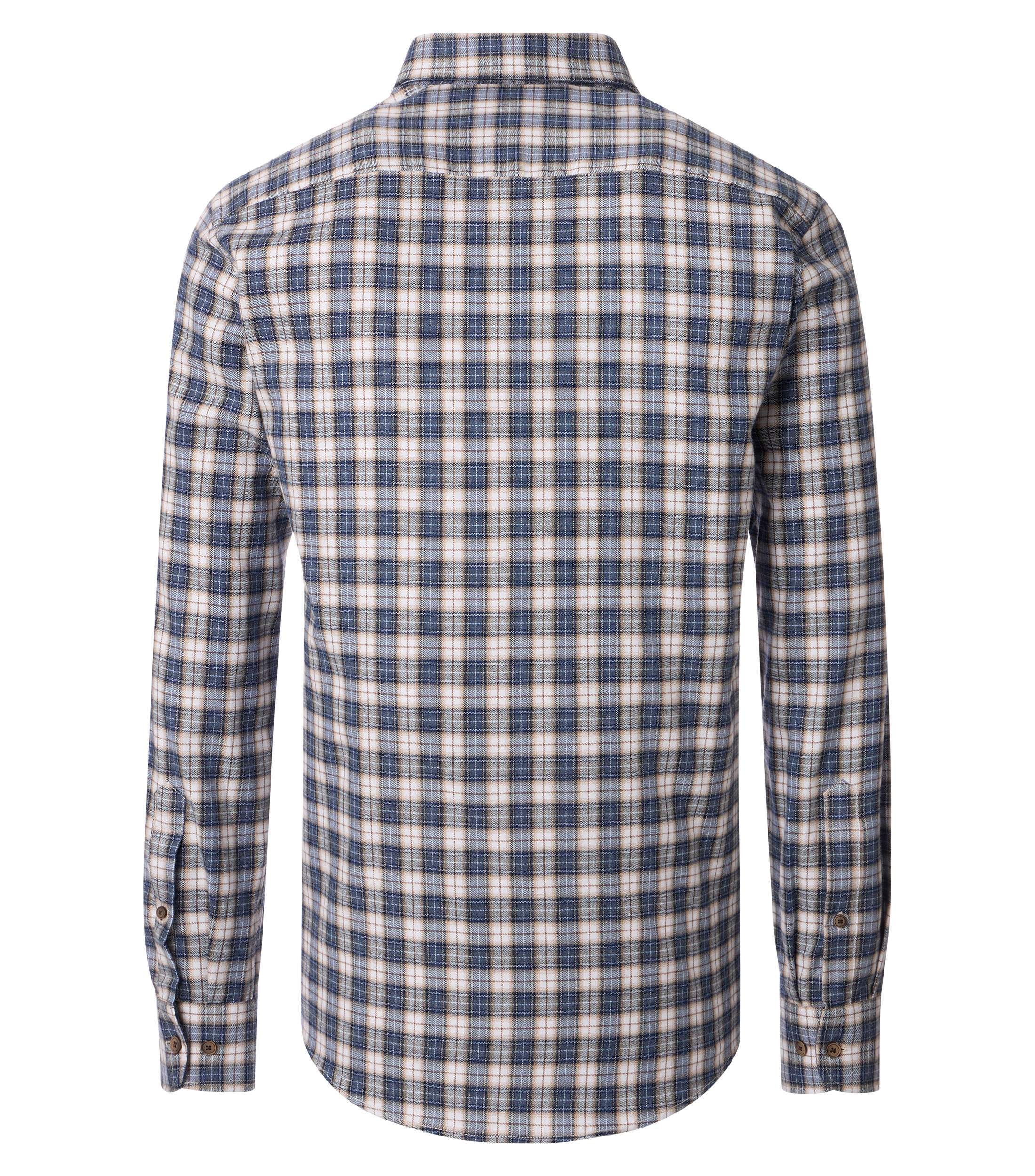 CASAMODA Langarmhemd "CASAMODA Freizeithemd kariert" günstig online kaufen