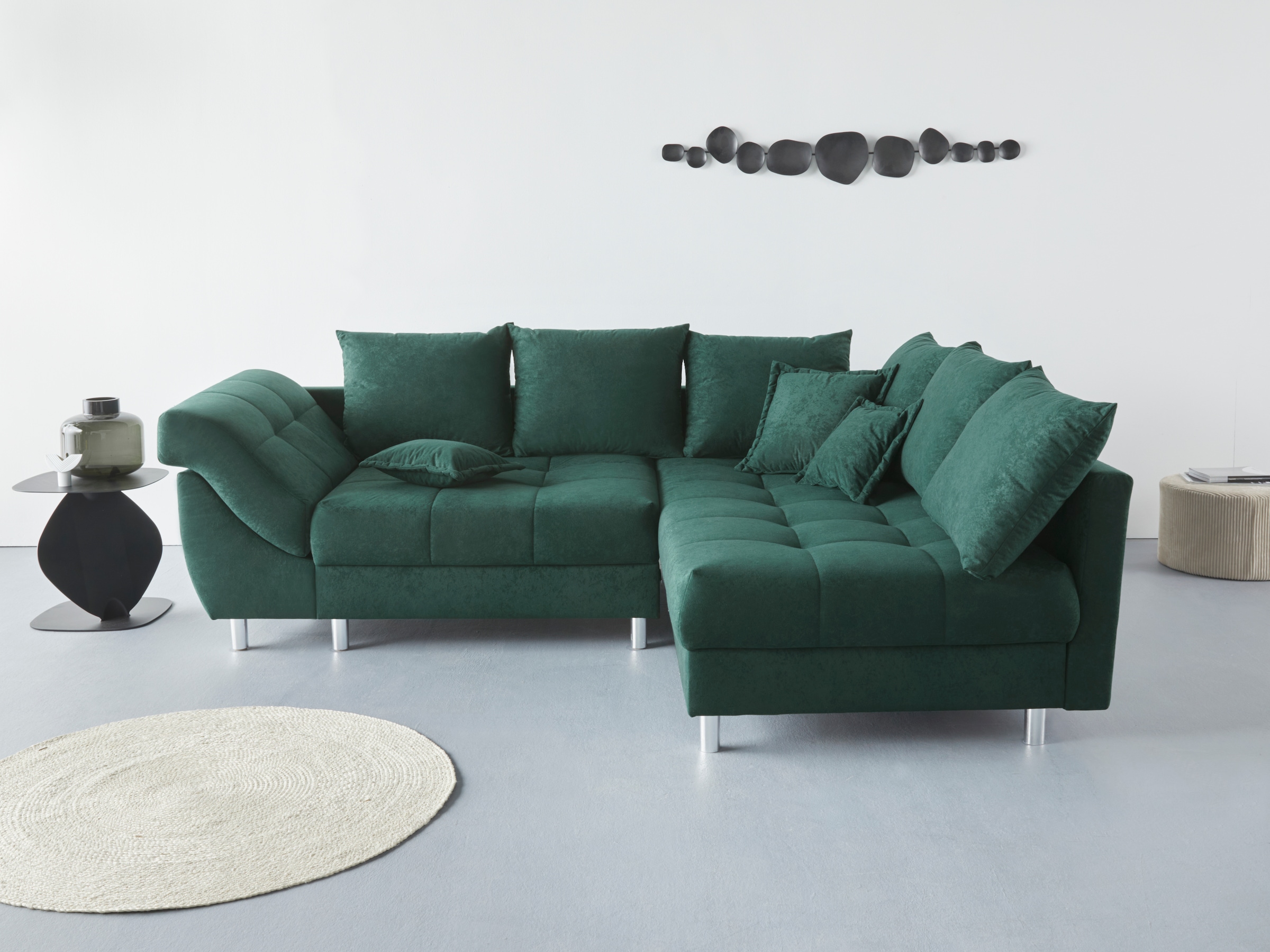 oder COLLECTION Ecksofa links | Recamiere und Polstergarnitur rechts kaufen AB »Joseli«, (Spar-Set), montierbar Hocker, BAUR