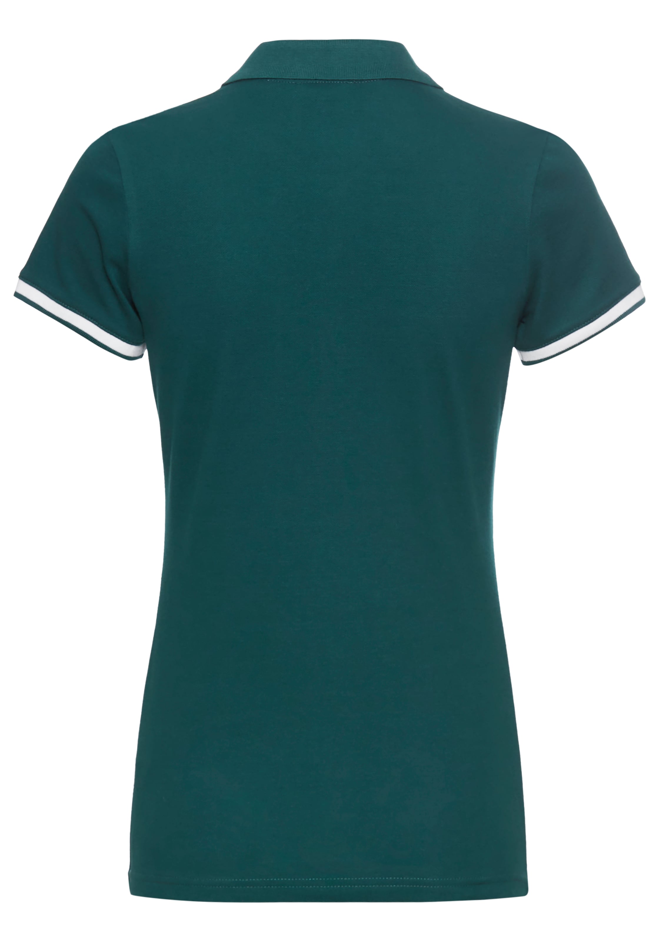 HECHTER PARIS Poloshirt, mit Kontrastdetails und Logoprint