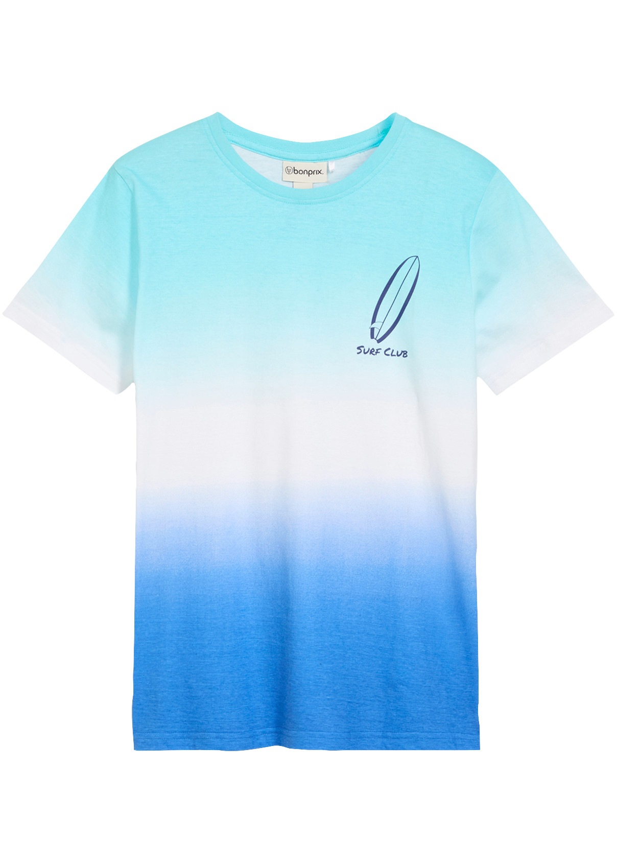 bonprix T-Shirt aus hautfreundlicher Baumwolle, Regular Fit, Kurzarm-Design