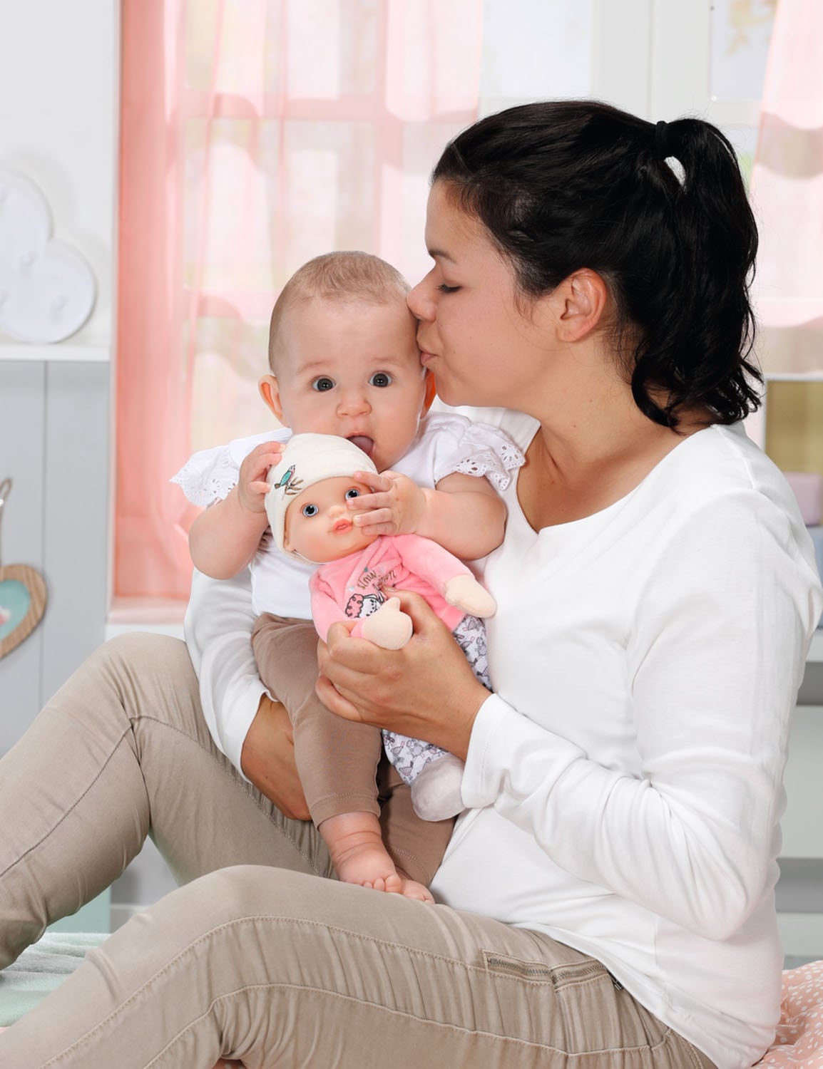 Baby Annabell Babypuppe »Sweetie for babies, 30 cm« mit Rassel im Inneren