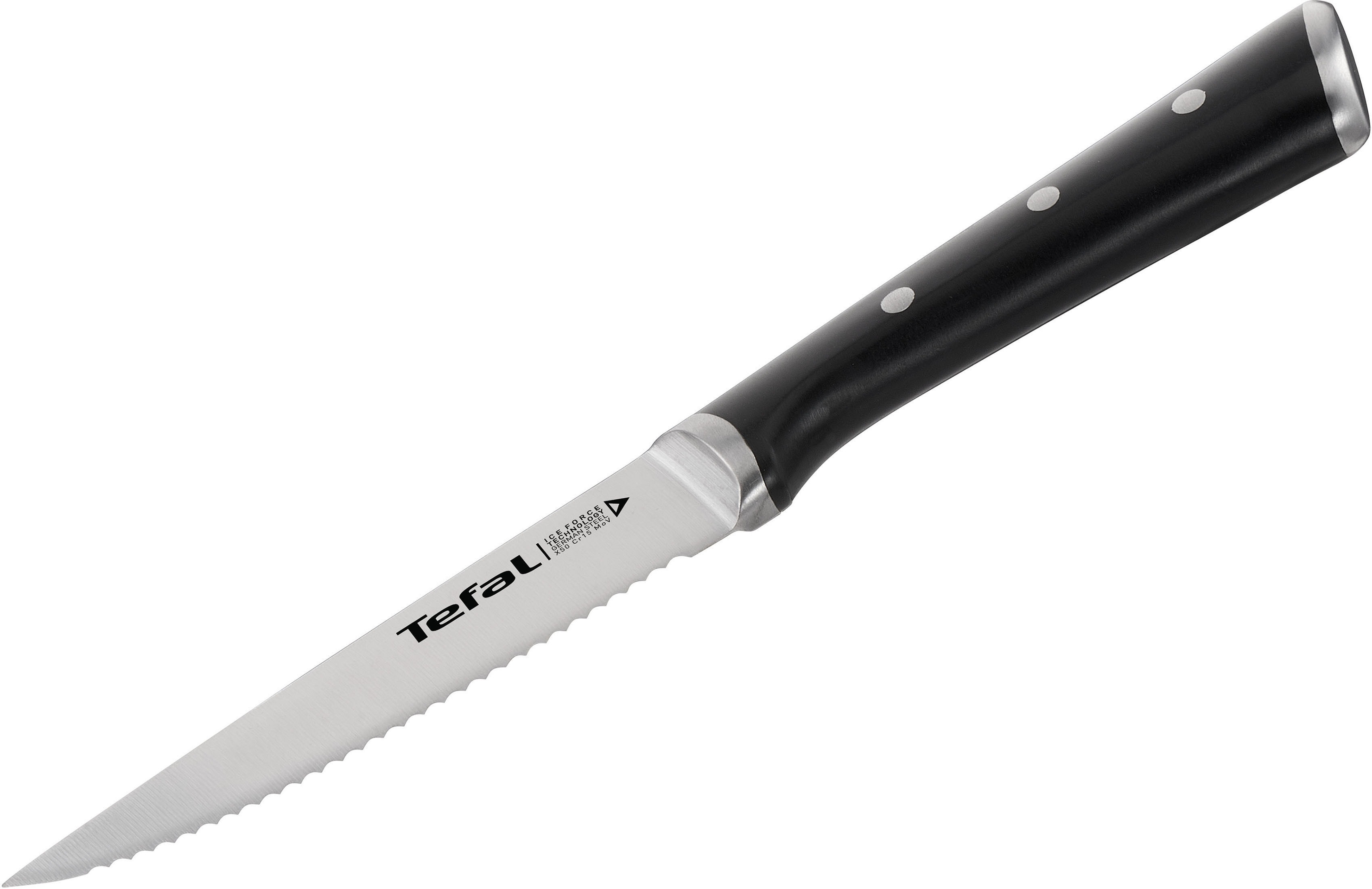Thumbnail - Tefal Steakbesteck "K232S4 Ice Force" 11cm, Spezialmesser, langfristige Leistung, Made in Germany
