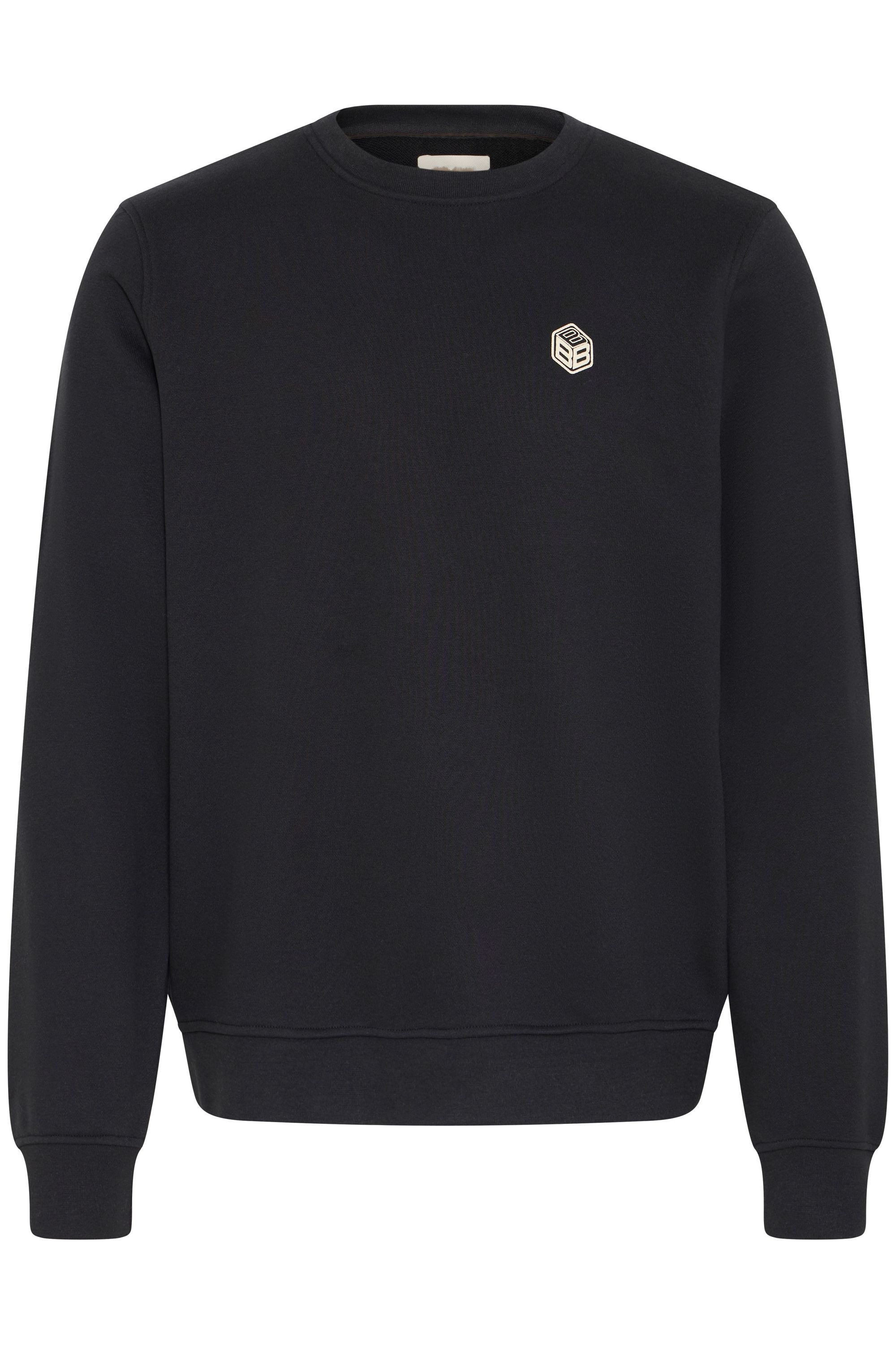 Blend Rundhalspullover »BHKerry« Bequemer Sweat-Pullover mit Backprint