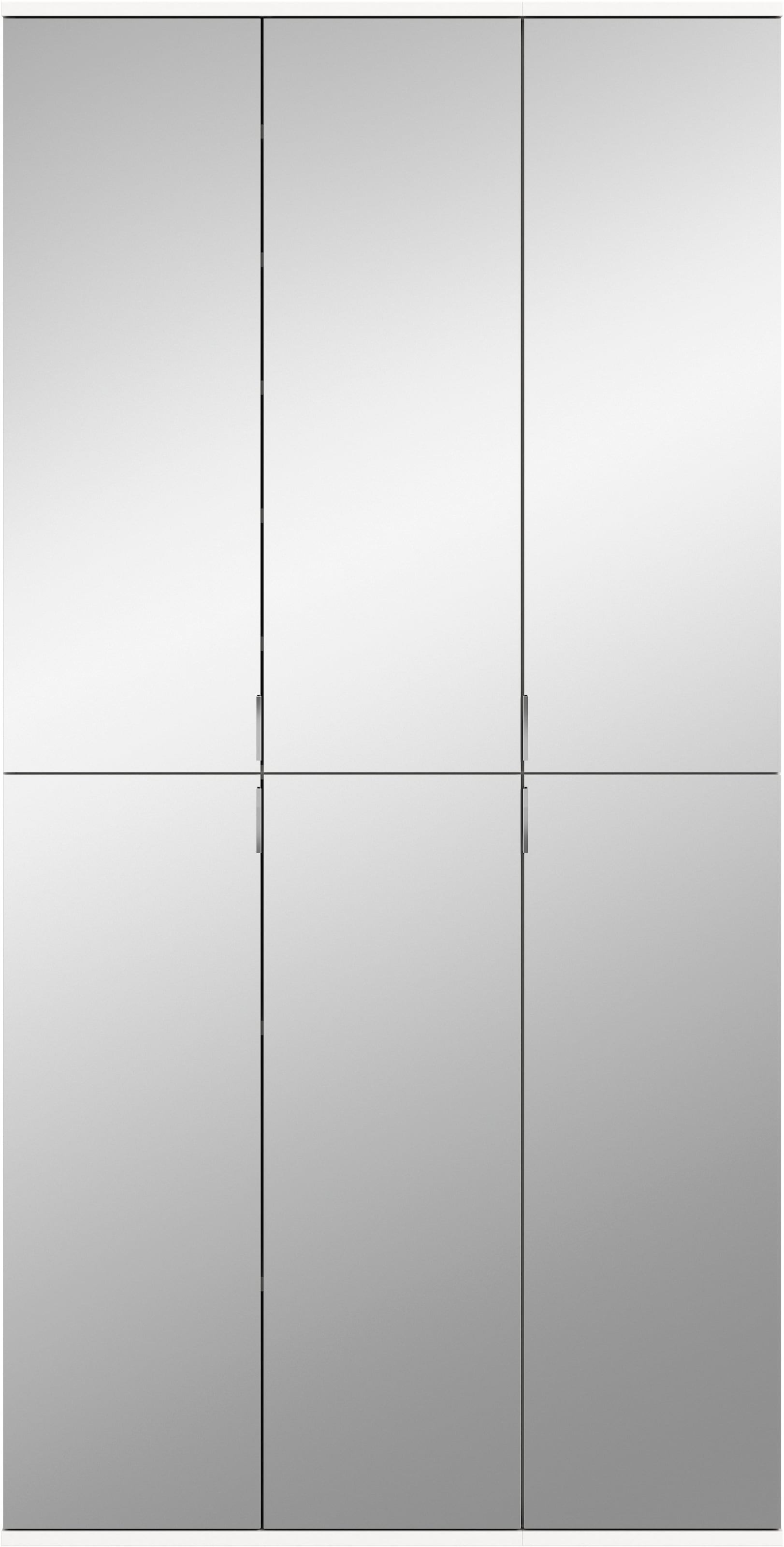 Home affaire Garderoben-Set "Trondheim, 91 cm, best. aus 2 Schränken, 6 Spi günstig online kaufen