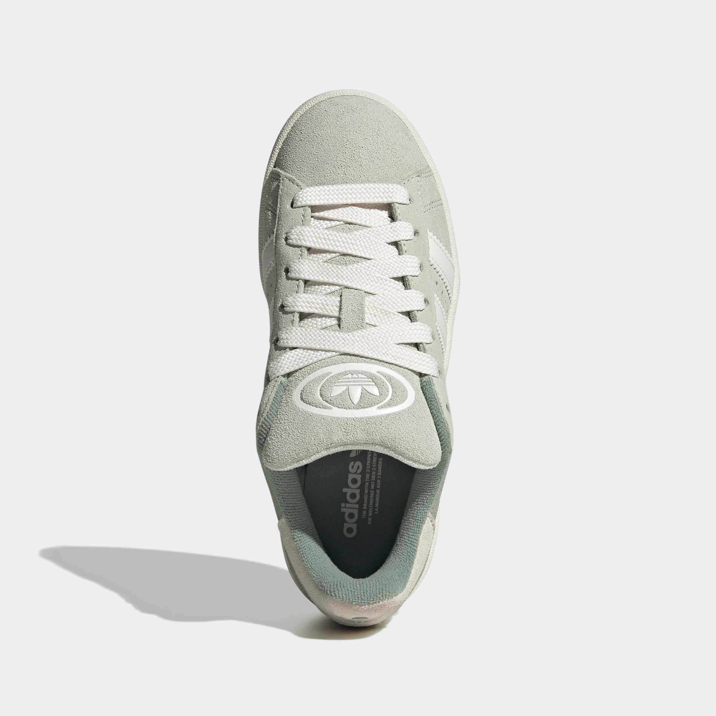 Adidas Originals Baskets Junior Campus 00s Linen Green / Core White / Silver Green EU 35 1/2 Garçons,Filles 3