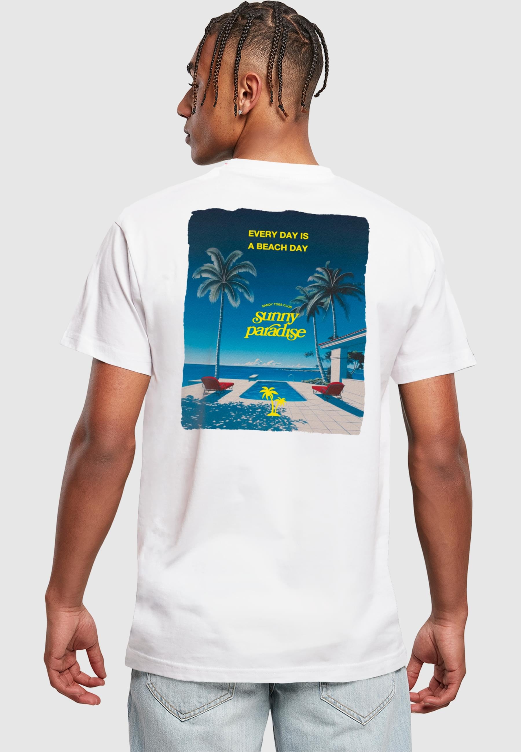 MisterTee T-Shirt »MisterTee Sunny Paradise Tee« 1 Stk. tlg.