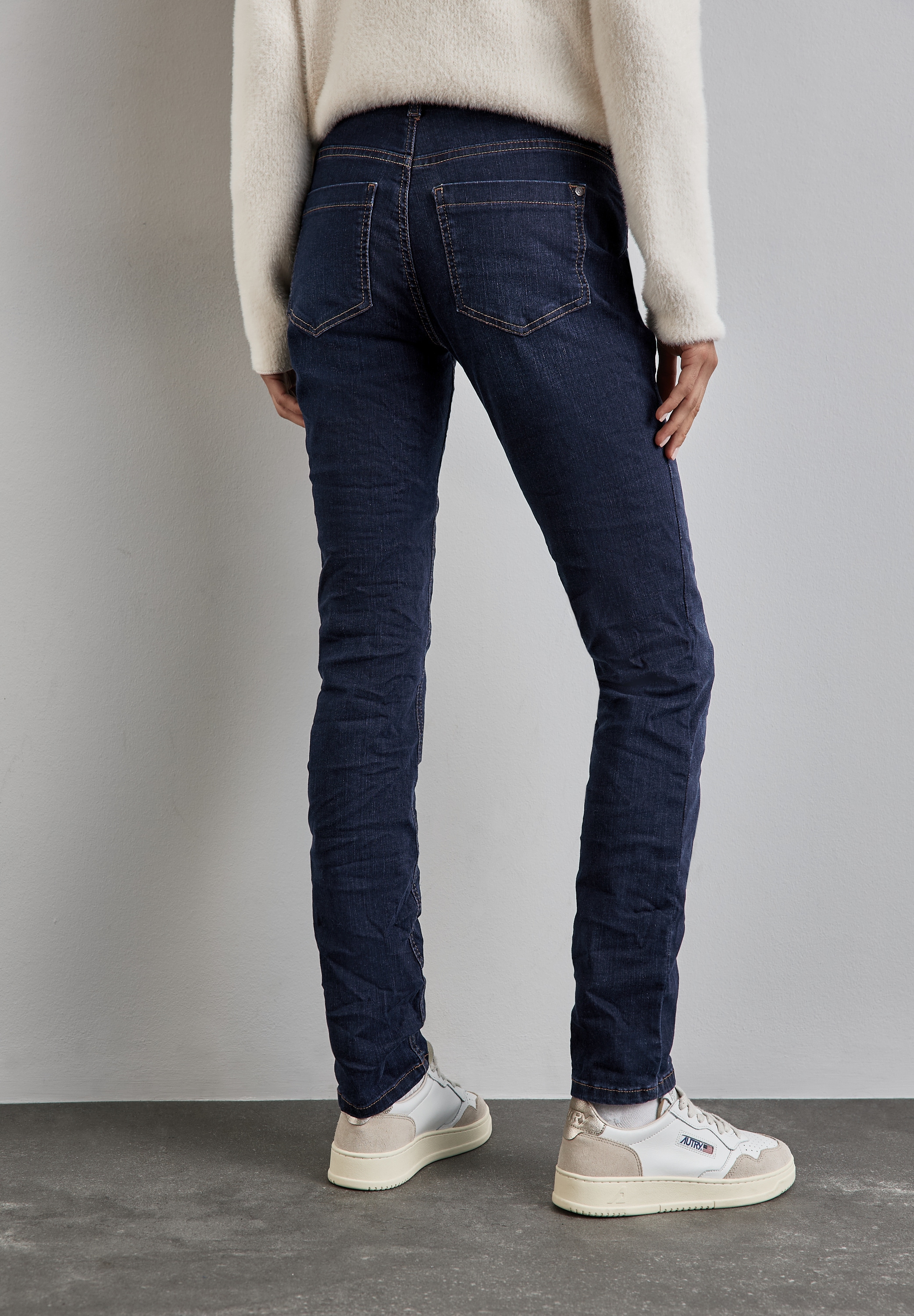 STREET ONE Comfort-fit-Jeans, Middle Waist