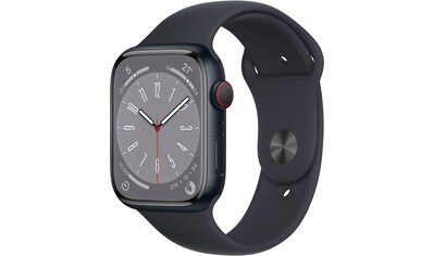 Apple Watch »Watch Series 8 GPS + Cellular 45mm«, (Die Zukunft der Gesundheit.... kaufen