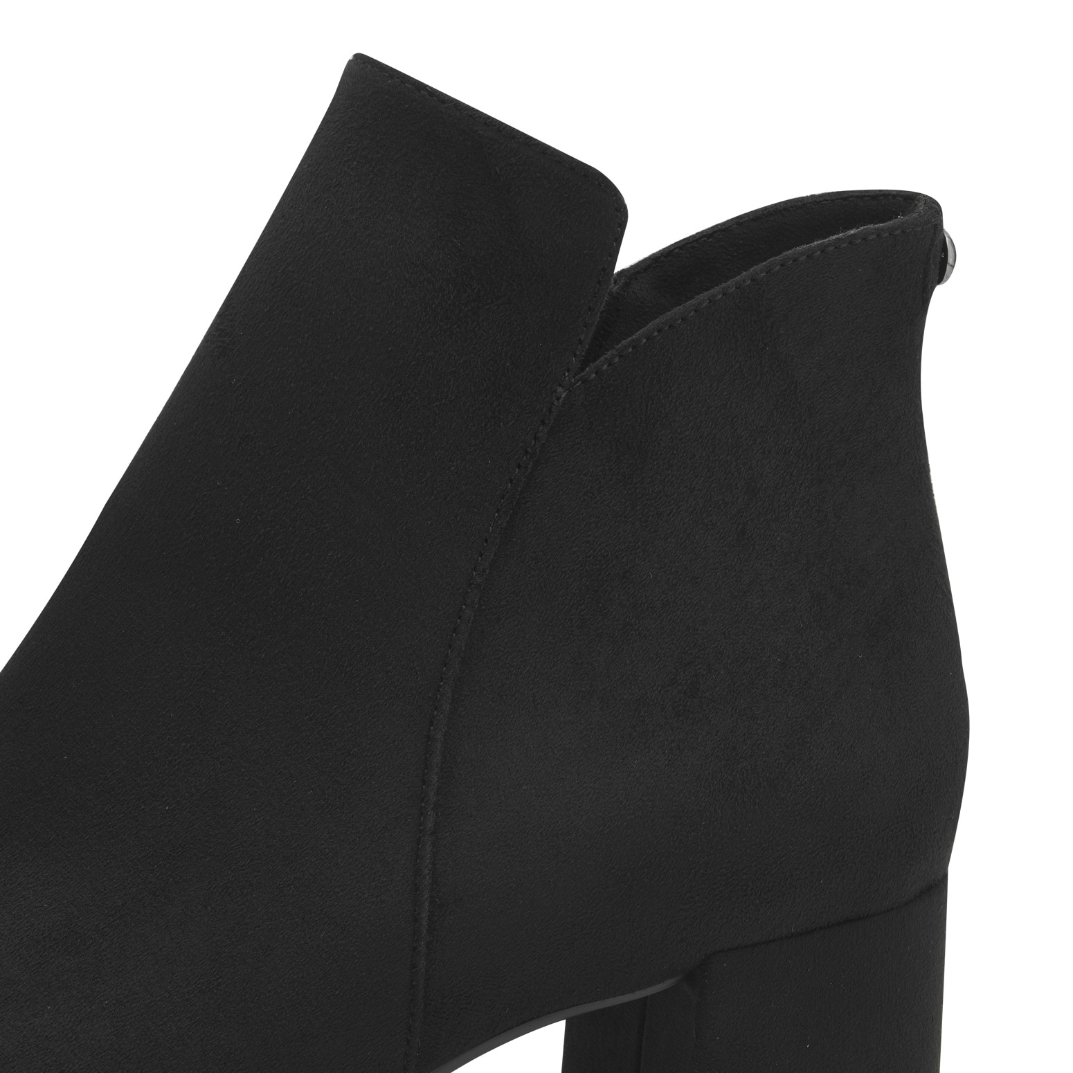 Tamaris Stiefelette, Blockabsatz, Basicstiefelette in veganer Verarbeitung, schmale Form