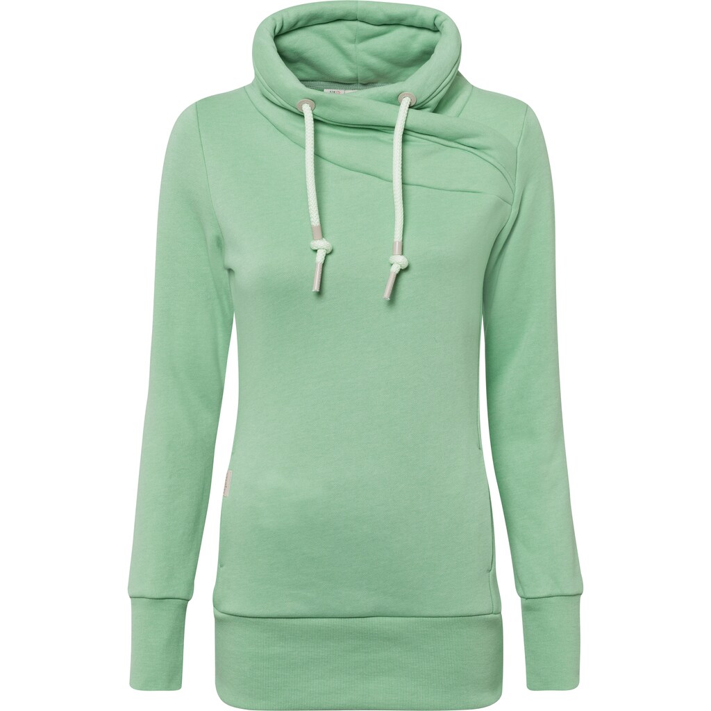 Ragwear Sweatshirt »NESKA«, mit asymetrischem Schalkragen