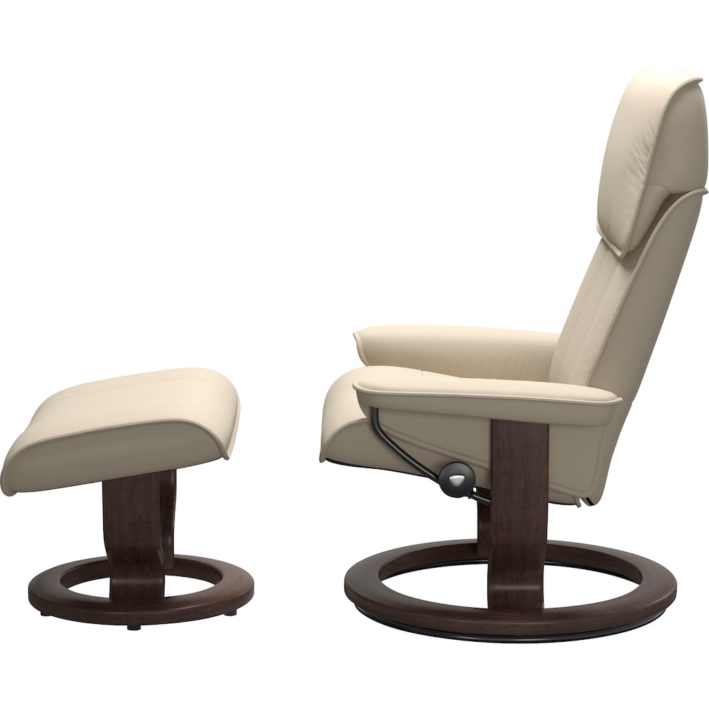 Stressless® Relaxsessel »Admiral«, (Set, Relaxsessel inkl. Hocker)