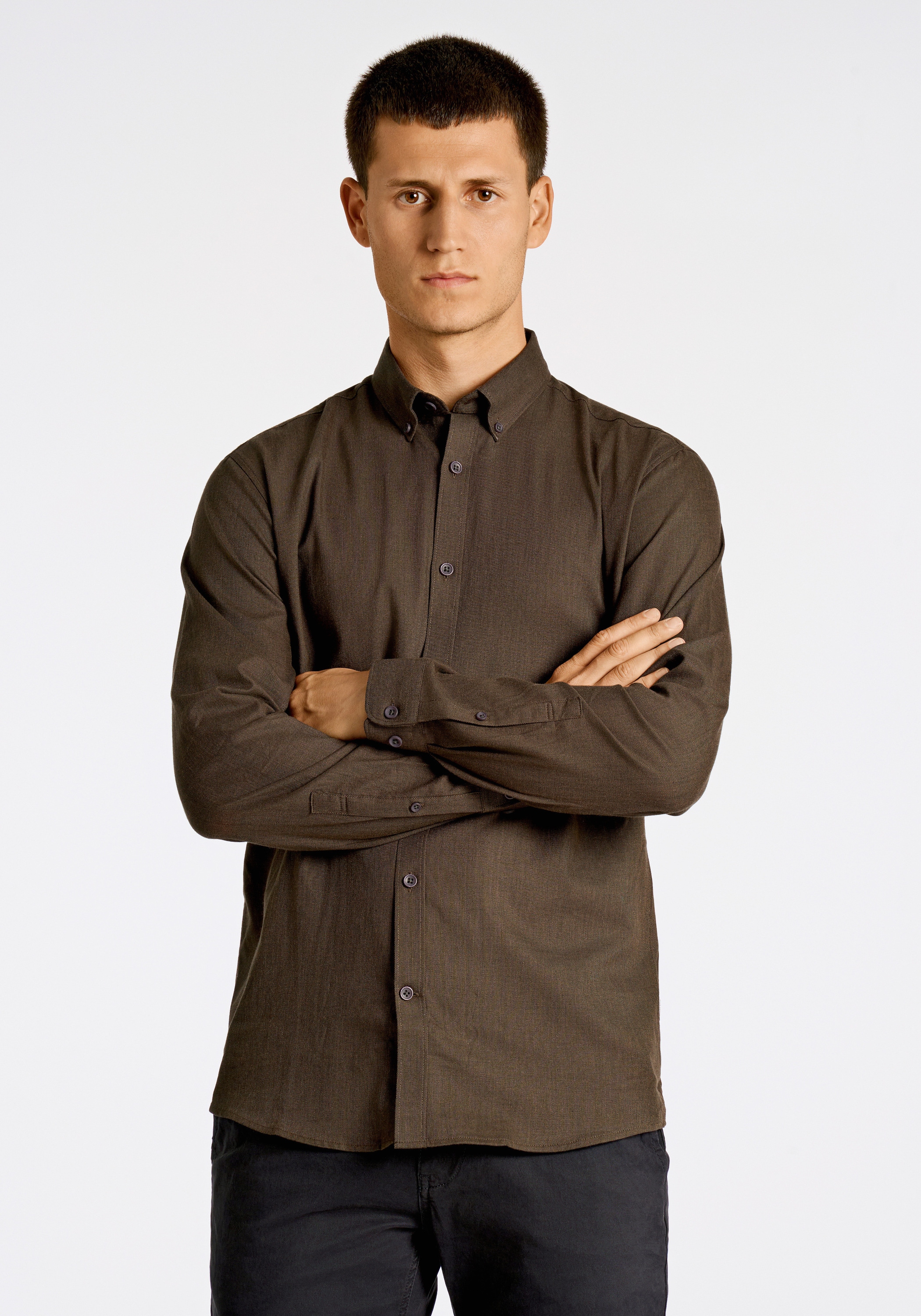 LINDBERGH Businesshemd "Lindbergh Business-Casual-Hemd" günstig online kaufen