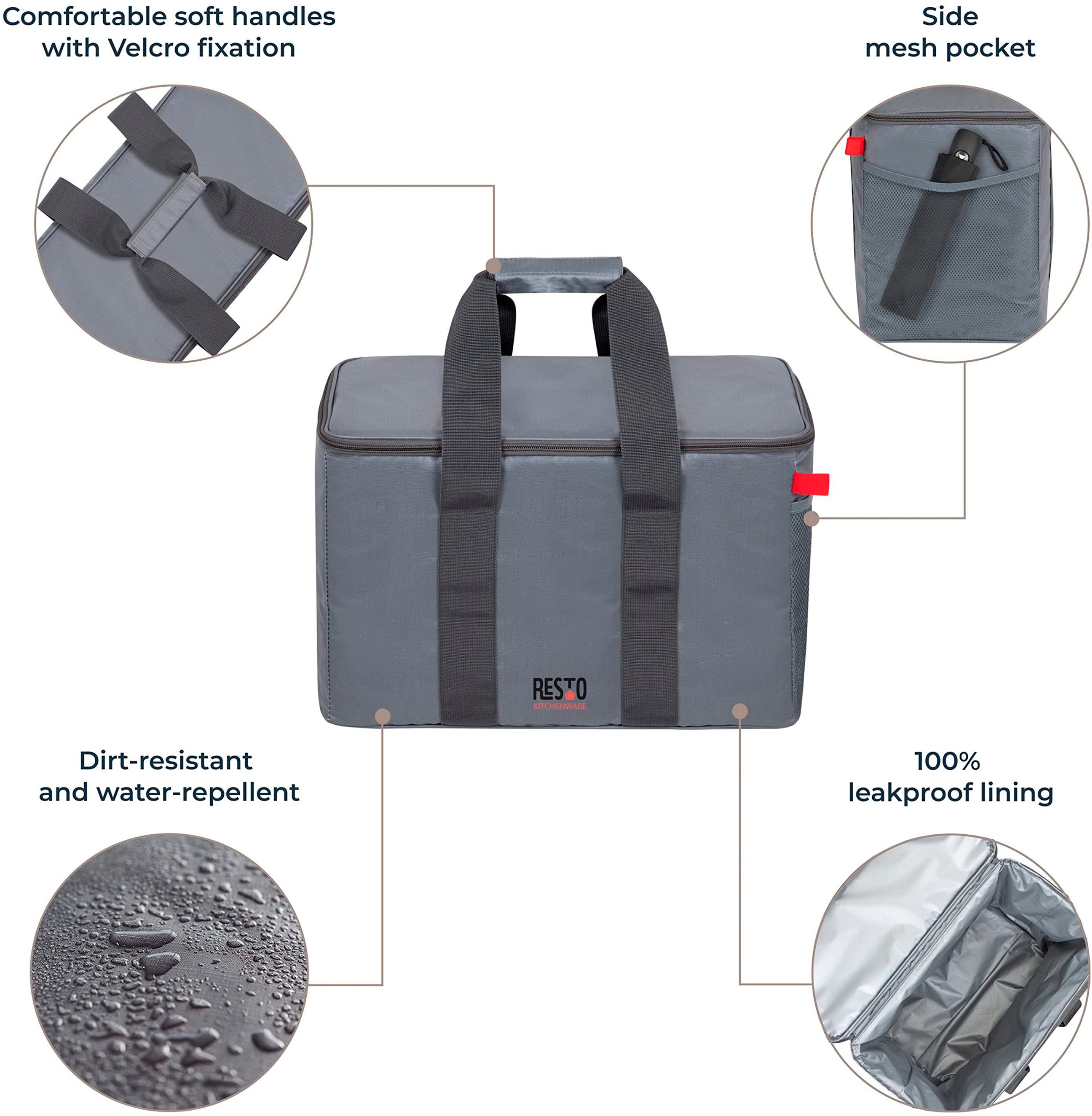 RESTO Kitchenware Kühltasche "Polis faltbare Picknicktasche Lunchtasche The günstig online kaufen