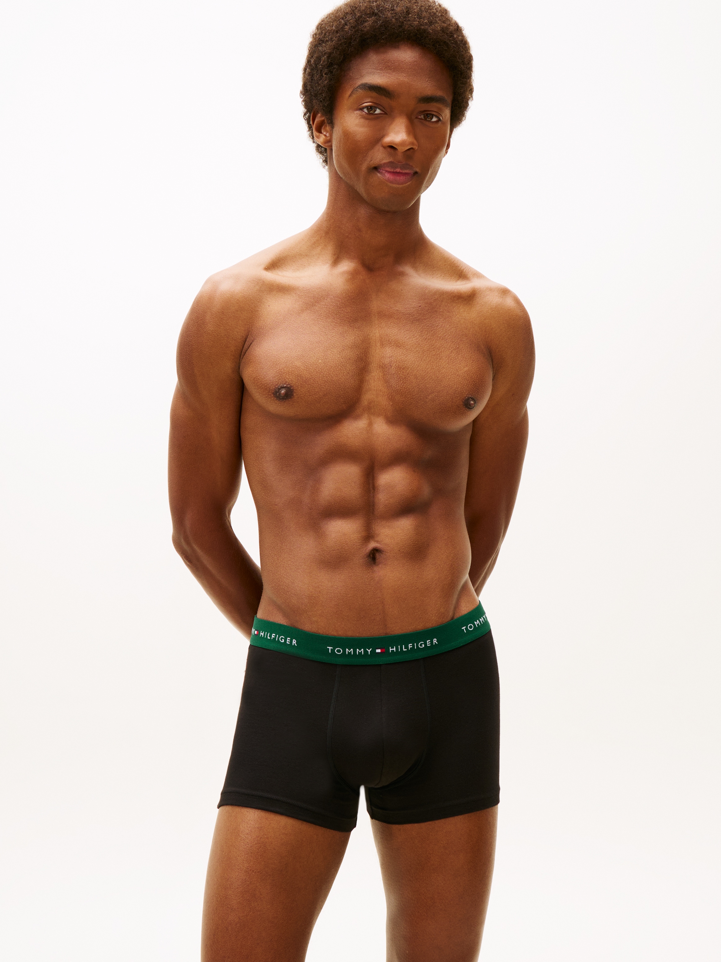 Tommy Hilfiger Underwear Trunk »5P TRUNK WB« Packung, 5er, 5 Stk. mit Tommy Hilfiger Logo-Elastikbund, Signature Kollektion