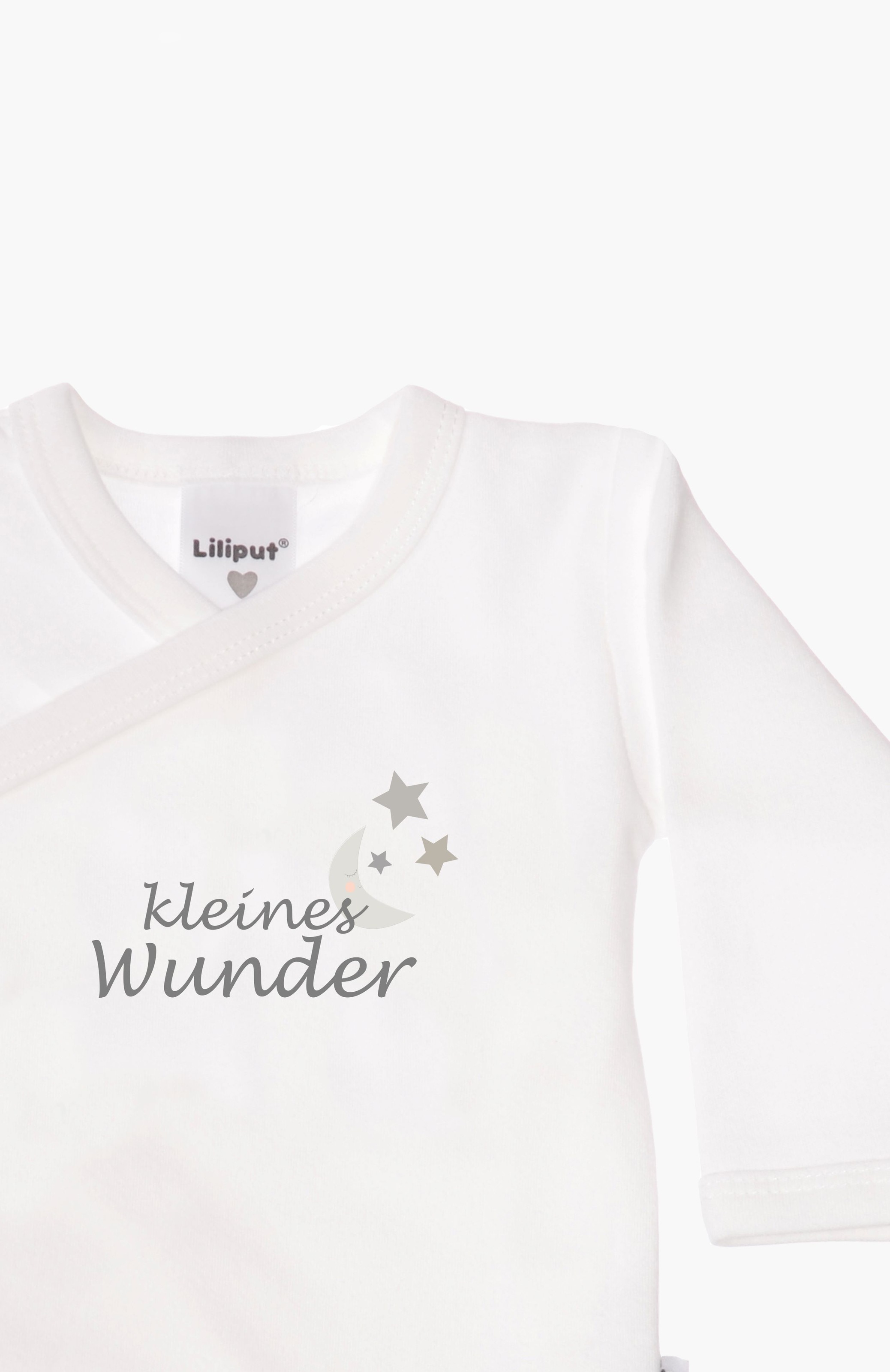 Liliput Wickelbody »Kleines Wunder«, BAUR | mit (2 kaufen online Druckknopfleiste praktischer tlg.)