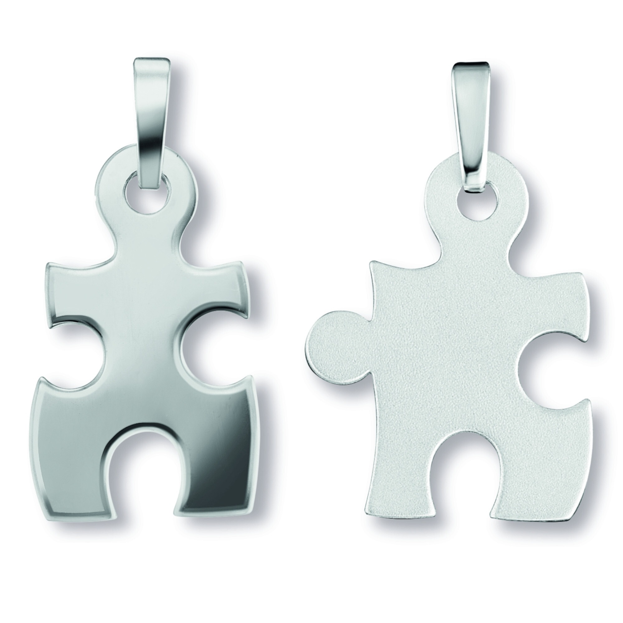 Kettenanhänger ONE ELEMENT "Puzzle Anhänger aus 925 Silber", silber, Schmuckanhänger, Damen, Silber 925 (Sterlingsilber), Kettenanhänger, Symbolische Note – harmonisch gestaltet mit Liebe zum Detail