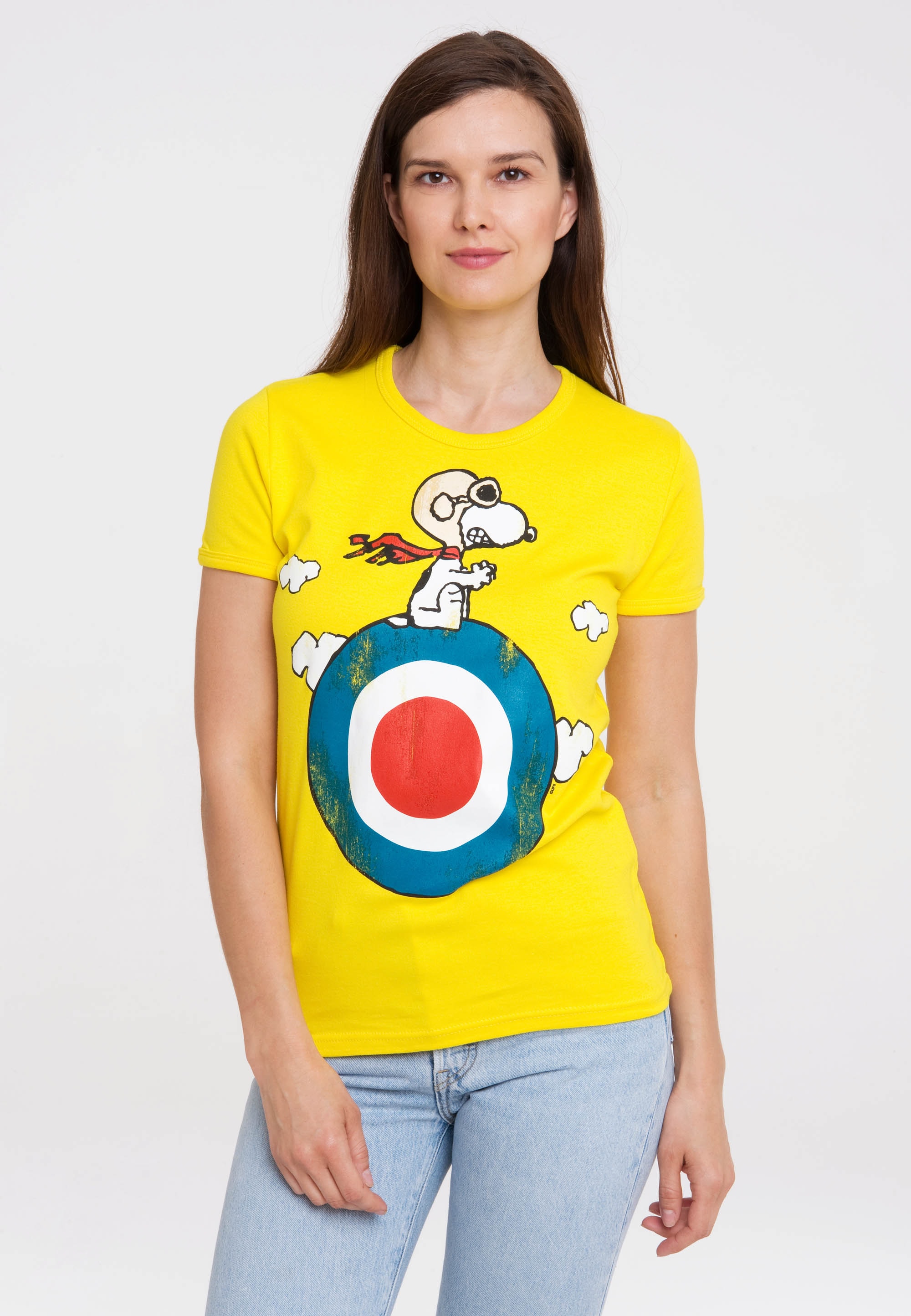 Logoshirt Marškinėliai »Snoopy« su lizenziertem ...