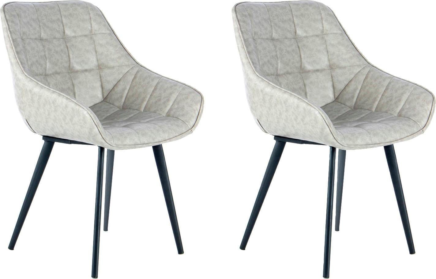 Kayoom Stuhl "Demi 325 2er-Set, Relax-Sessel, unifarbenes Farbgestaltung" ( günstig online kaufen