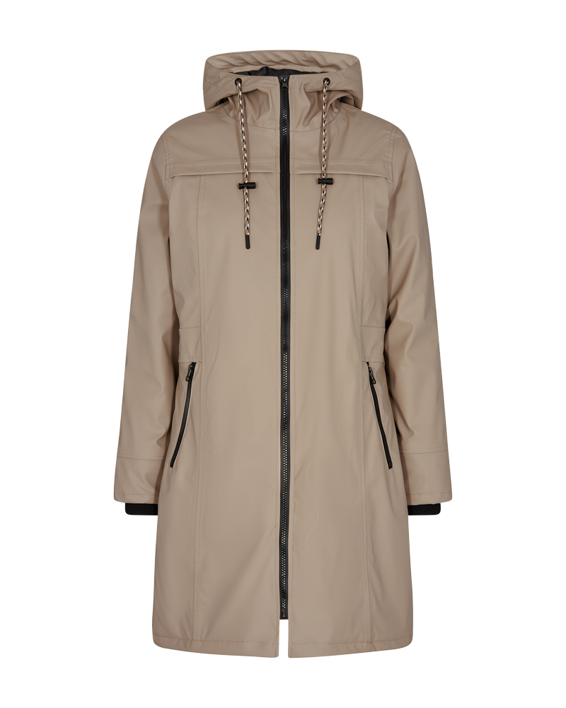 FREEQUENT Regenjacke "FQRAIN-JACKET" mit Kapuze wasserabweisend mit Kapuze günstig online kaufen