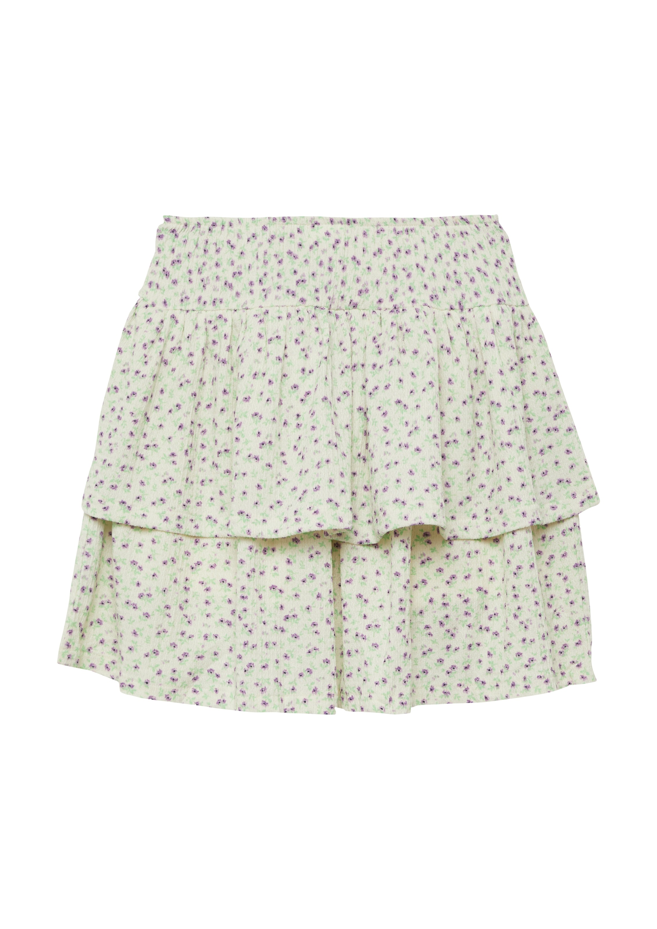 S.Oliver Junior Minirock Mit Blumen-Muster, Für Girls