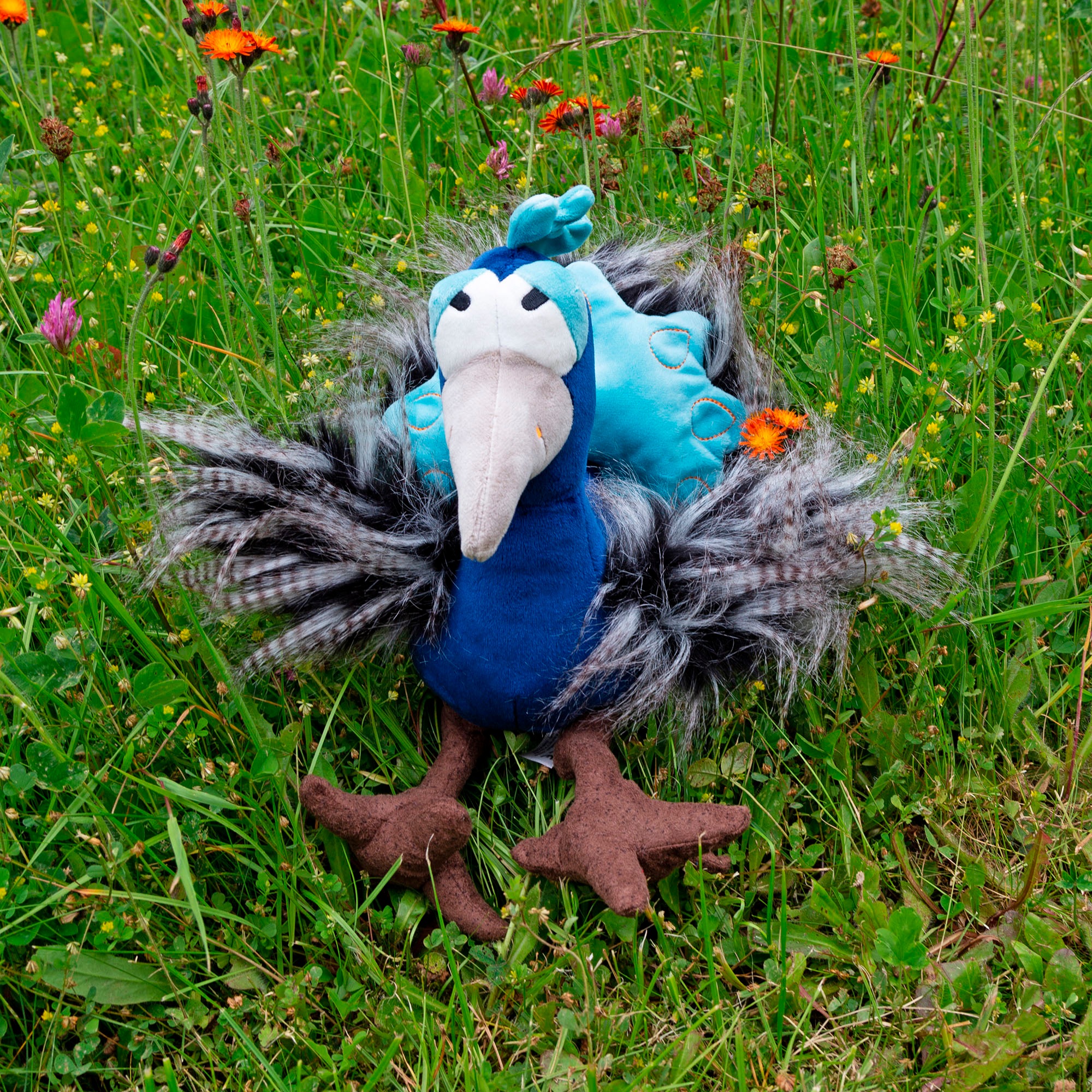 Sigikid Kuscheltier »Kikeriki. Pfau Ciao«