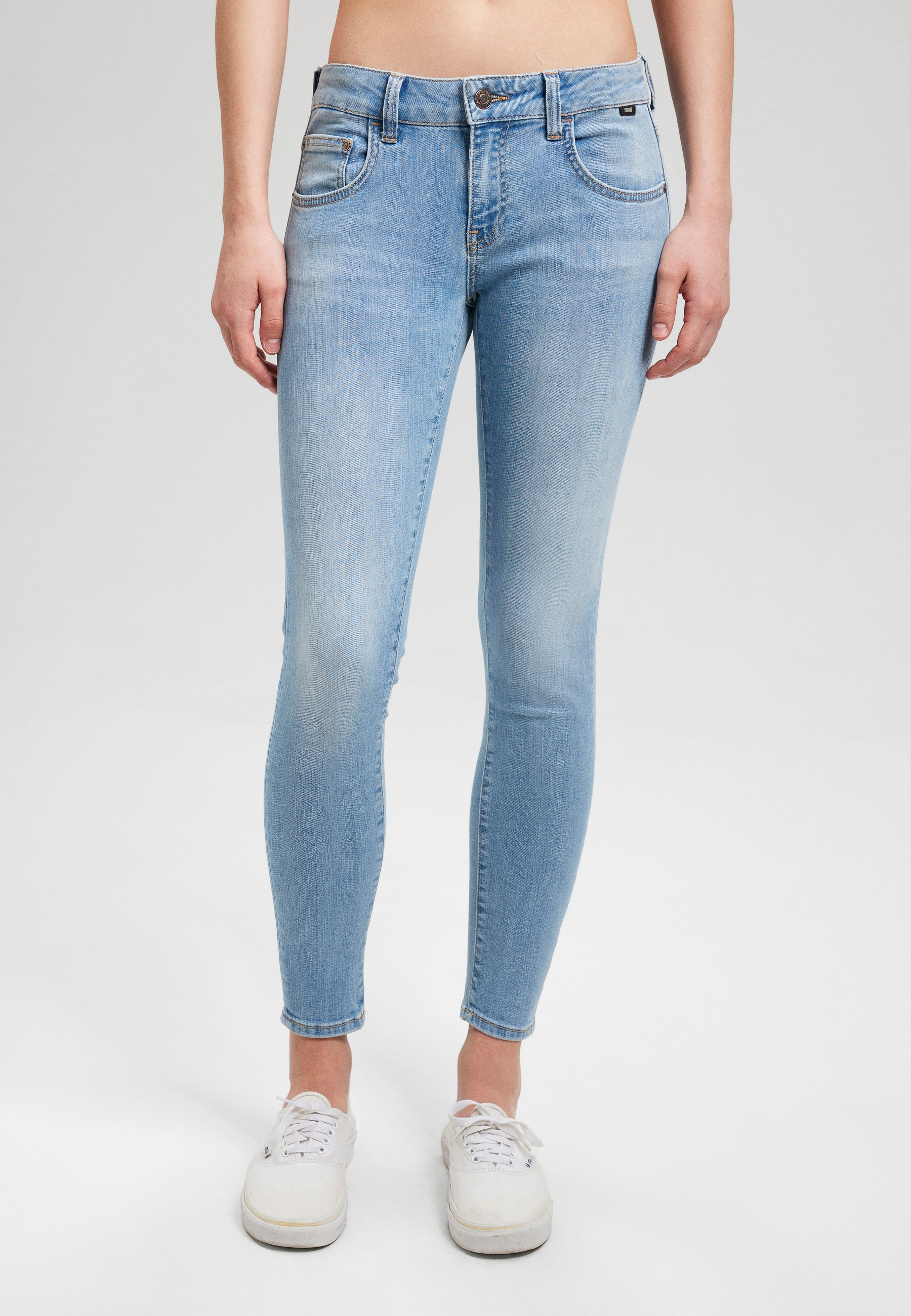 Thumbnail - Mavi Röhrenjeans "LEXY" Cropped Super Skinny Jeans