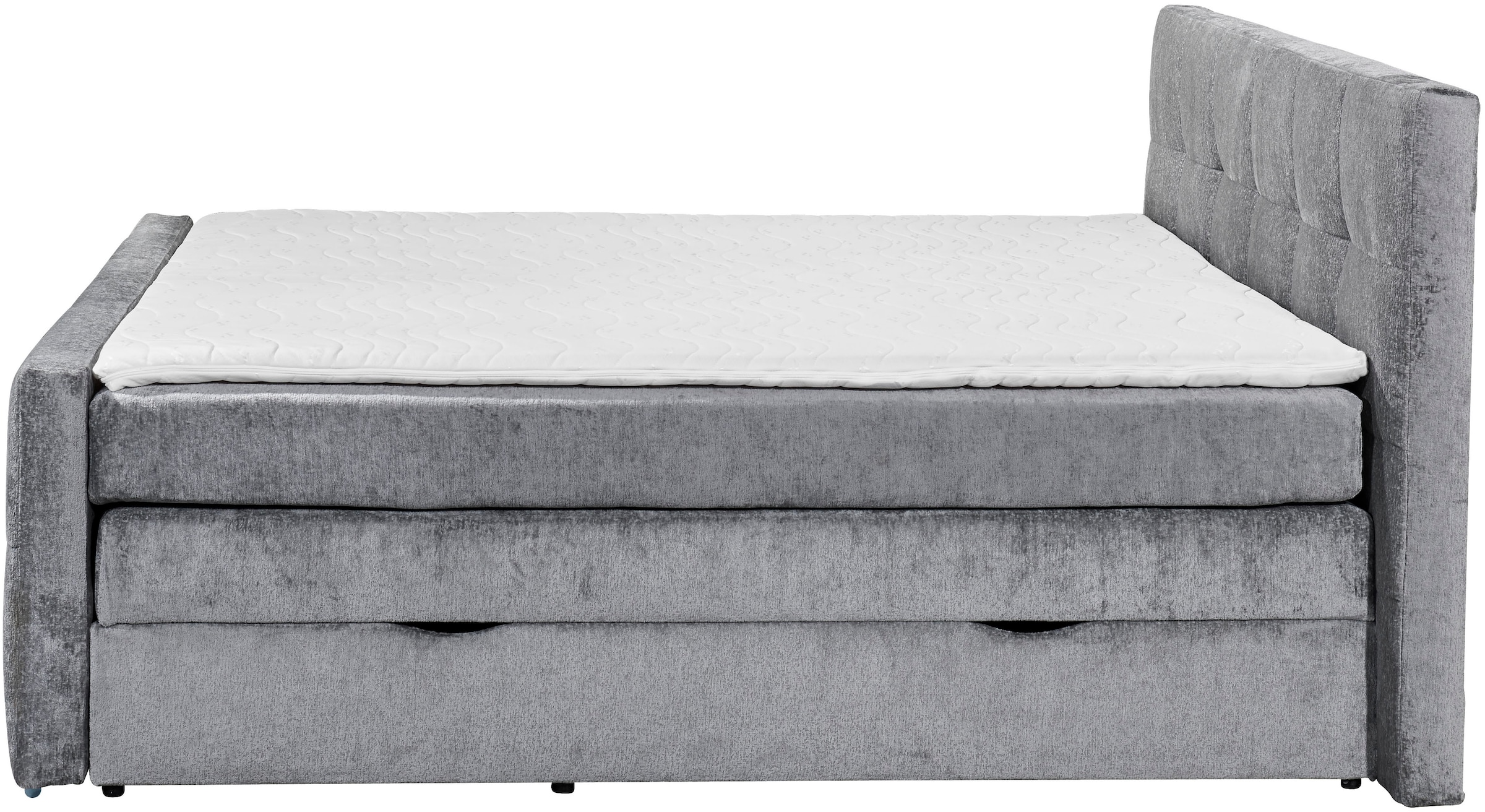 Places of Style Boxspringbett »Rosà«, H3/H3, H3/H4, H4/H4 möglich