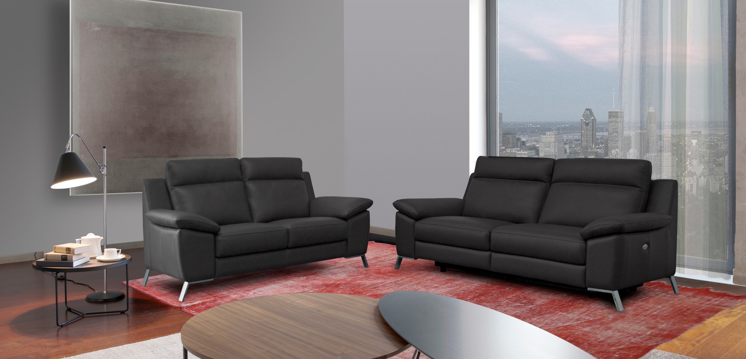 CALIA ITALIA 3-Sitzer »Roby italienisches Designsofa mit exzellentem Sitzkomfort«, erstklassigem...