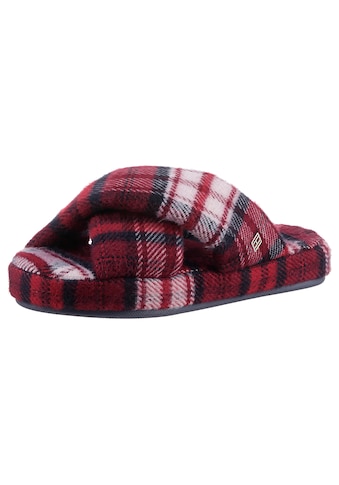 Pantoffel »TARTAN CHECK HOME SLIPPER«