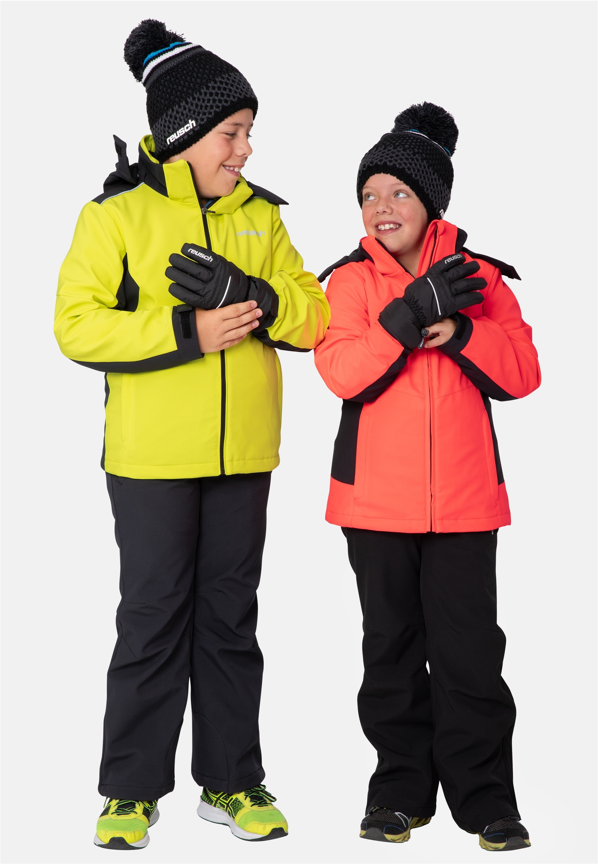 Reusch Skihandschuhe »All Finger Touch Junior«, mit praktischer TOUCH-TECH™-Funktion