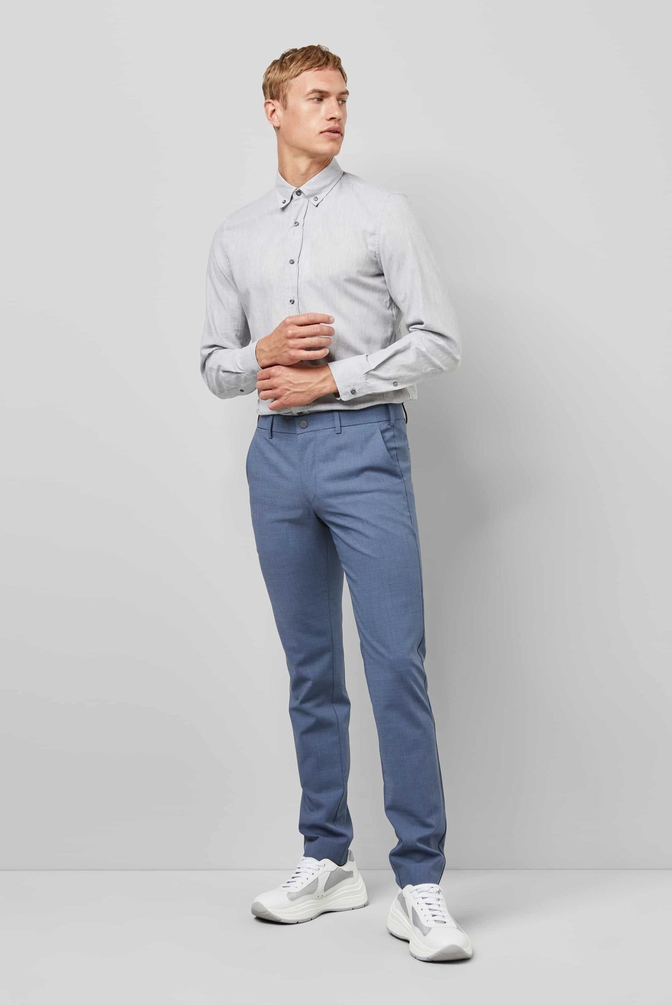 MEYER Chinos »M5 Chino«, mit 4-Way-Stretch