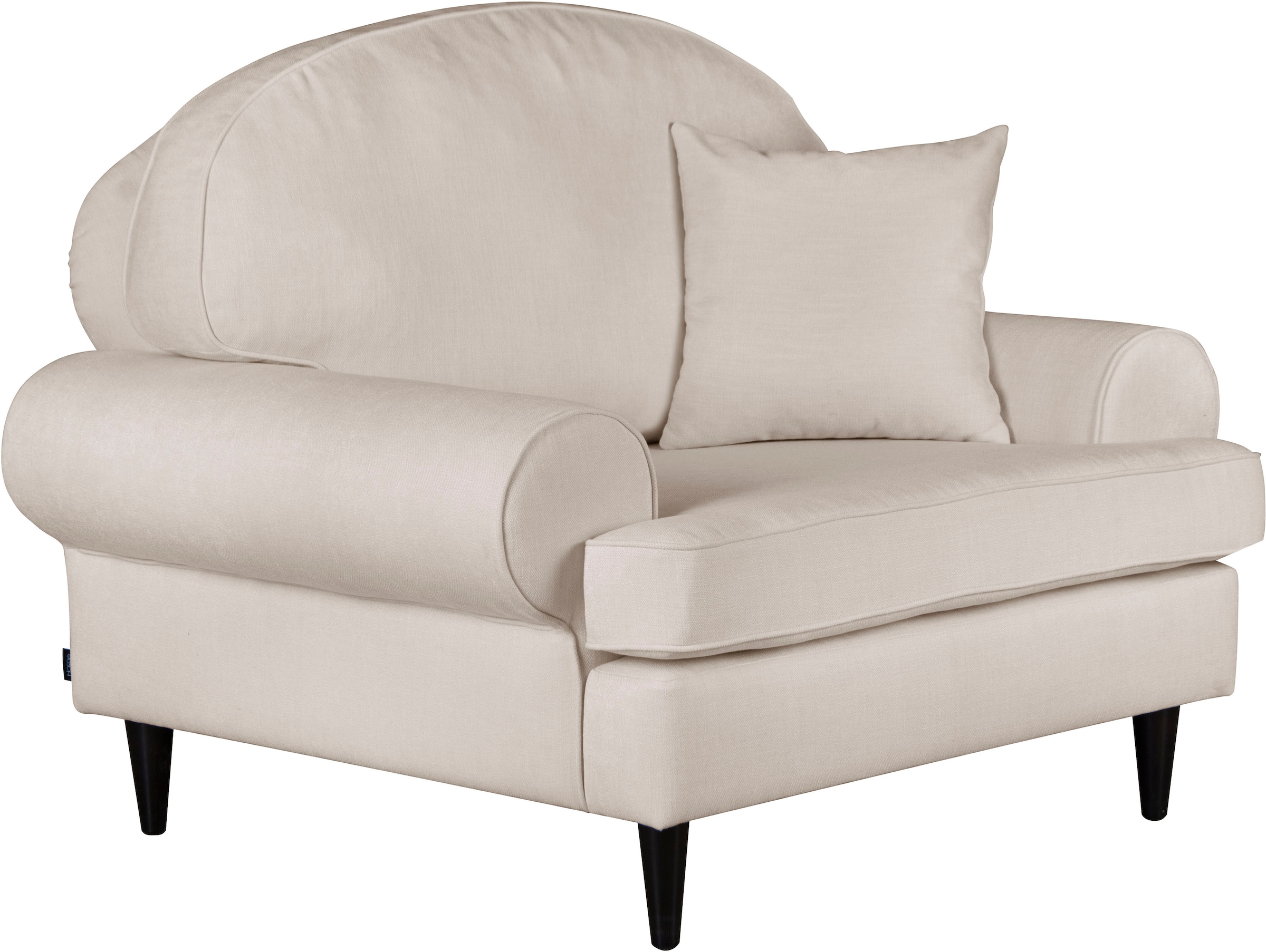 Home affaire Sessel »Vitreux«, auch in Bouclé-Bezug, B/T/H: 117/100/95 cm