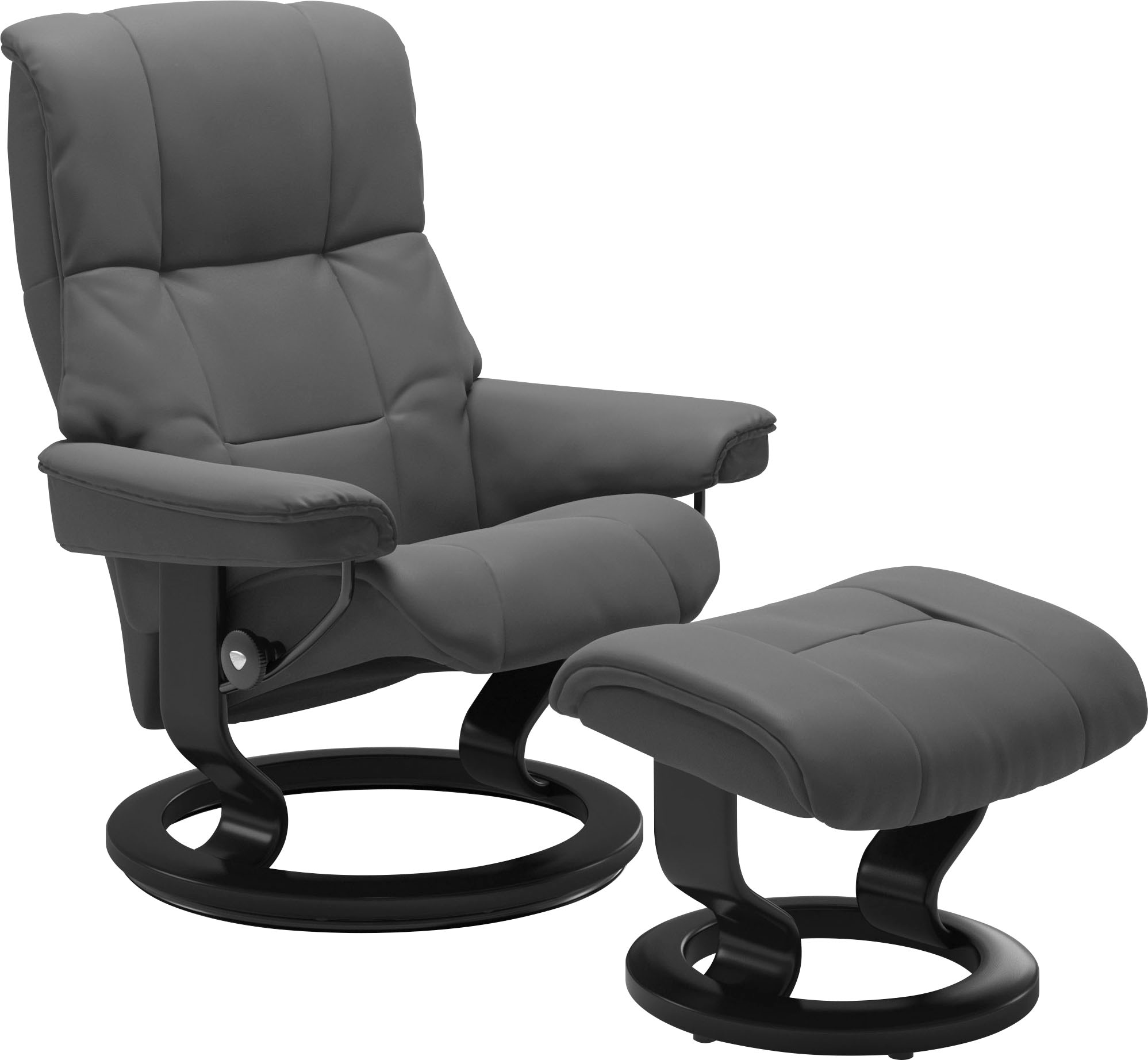 Stressless Fußhocker "Mayfair", mit Classic Base, Gestell Schwarz