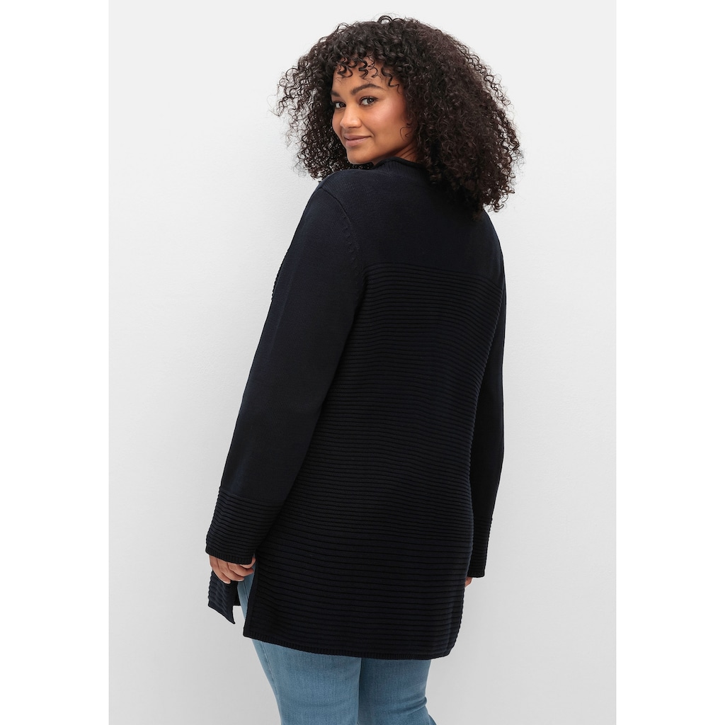 Sheego Longstrickjacke »Große Größen«