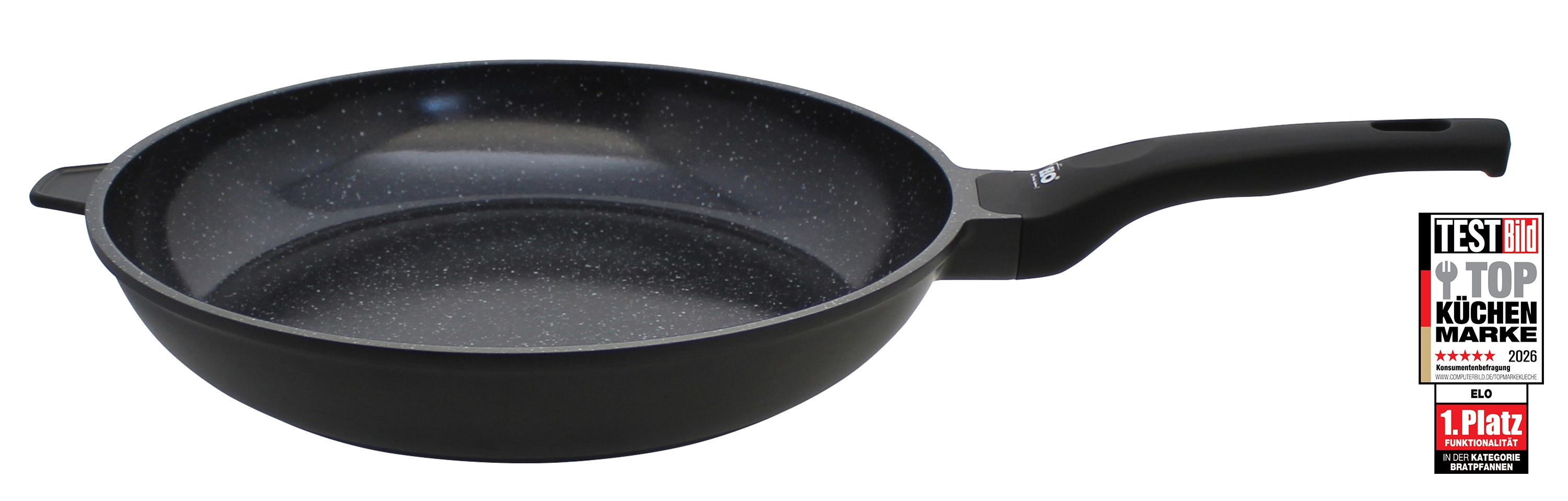 Elo Bratpfanne "Siloncast" Aluminiumguss 1 Stk. tlg. hochwertige Antihaftversiegelung, Softtouch-Stil, induktionsgeeignet