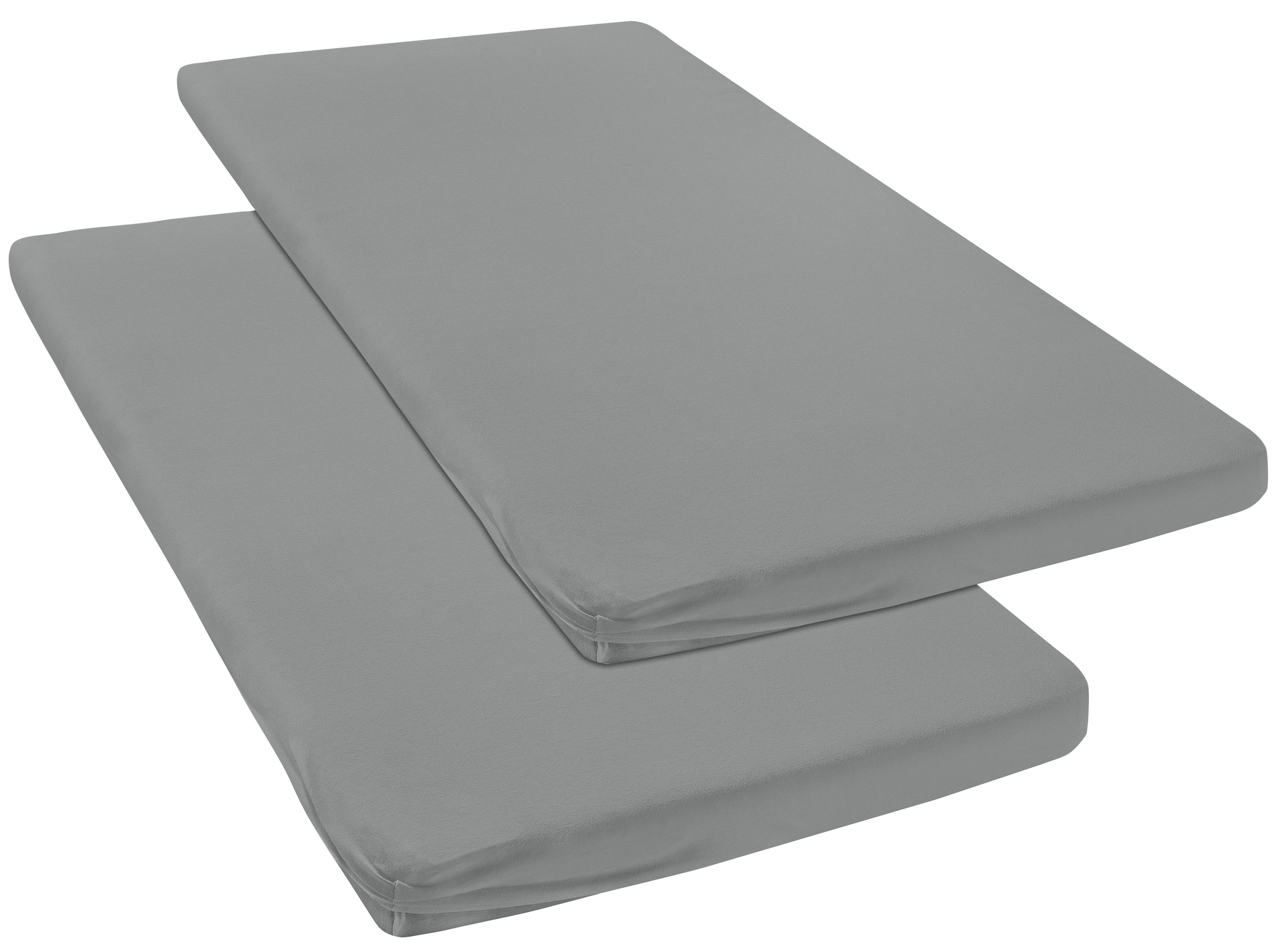 OTTO home Spannbettlaken "Topper Basic, in Gr. 90x200, 140x200 oder 180x200 cm" Baumwolle, Matratzen bis 8 cm Höhe, Bettlaken, Spannbetttuch, Laken