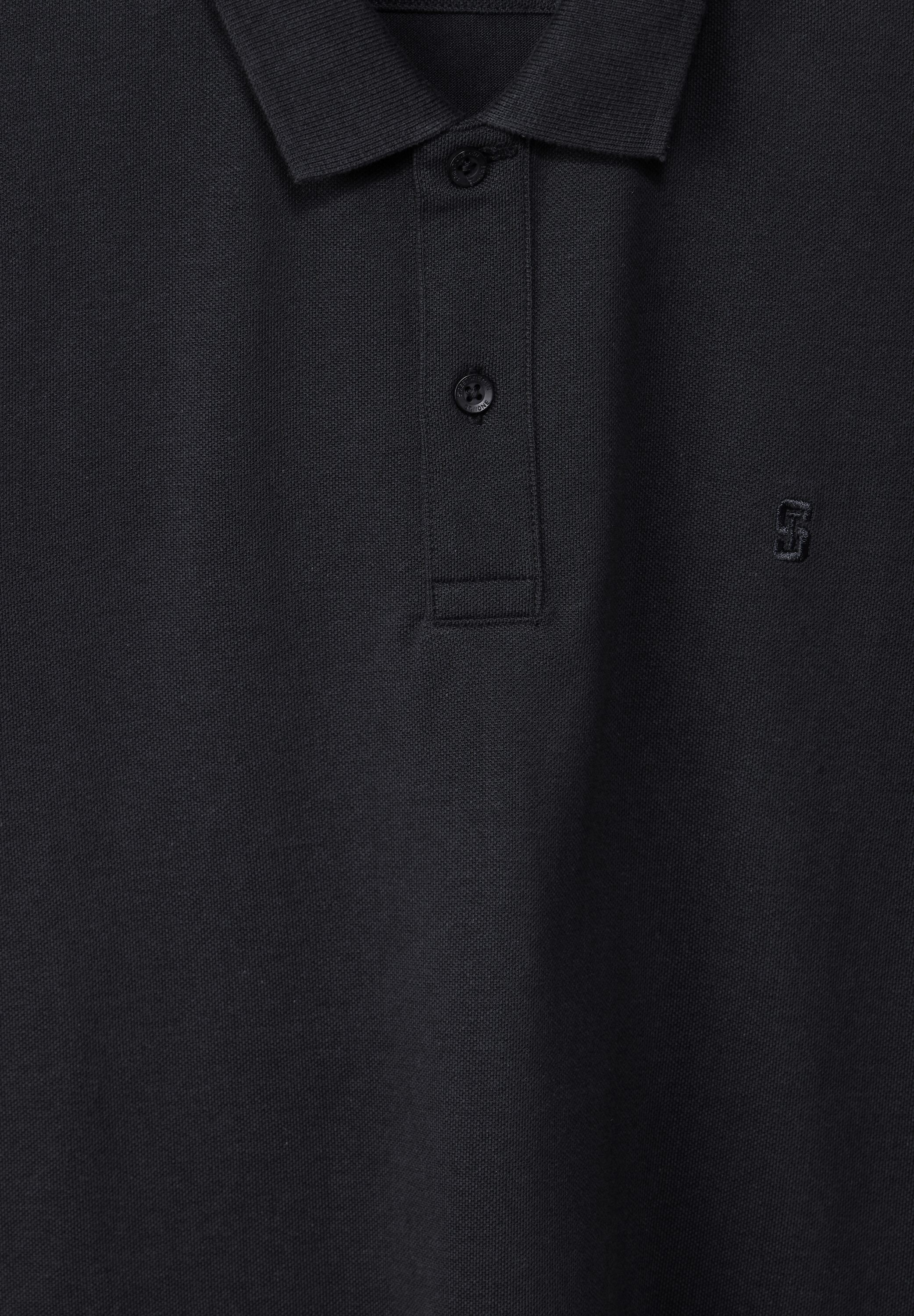 STREET ONE MEN Poloshirt, in Unifarbe