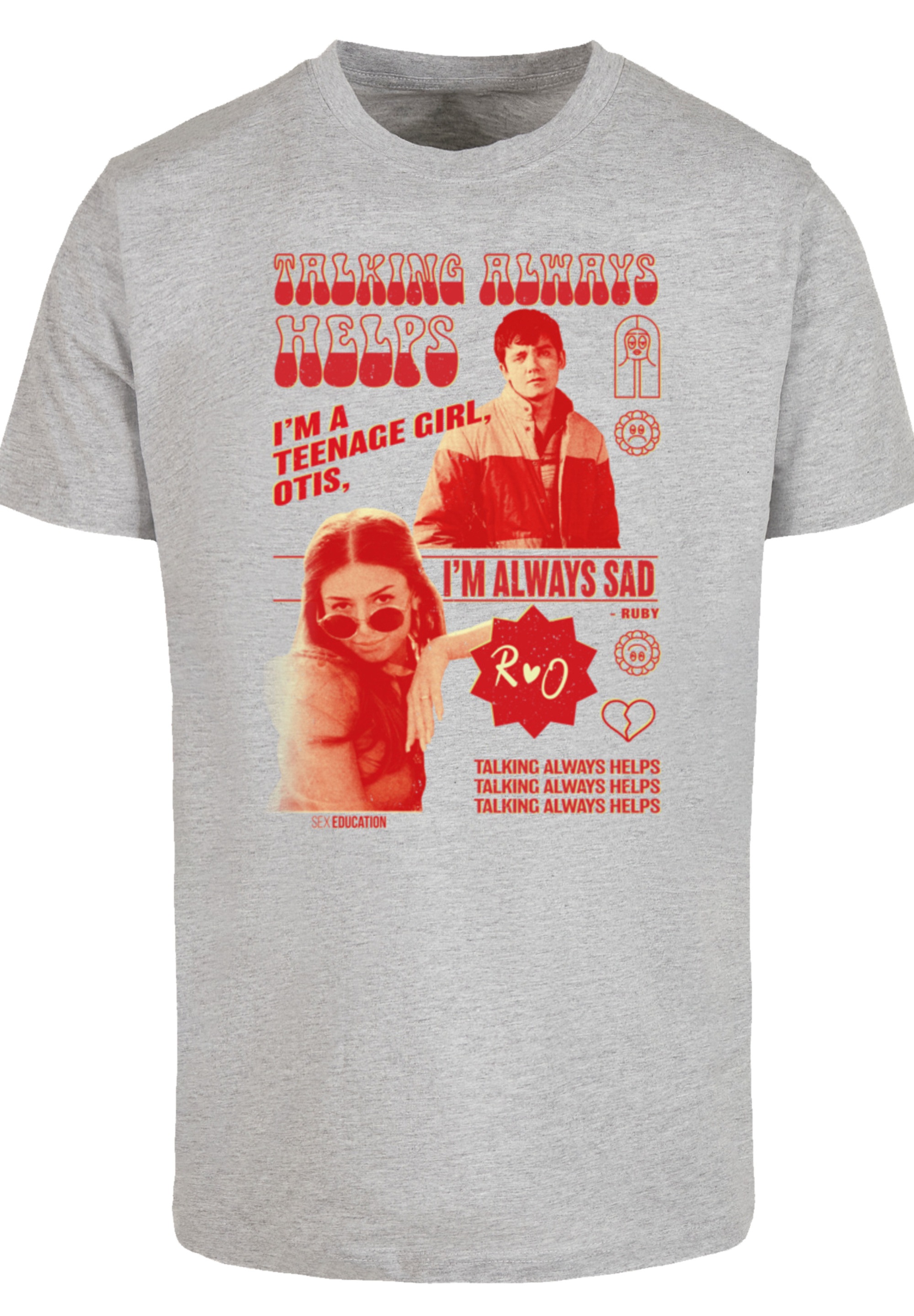 F4NT4STIC T-Shirt "Sex Education Otis Talking Helps Netflix TV Series" Prem günstig online kaufen