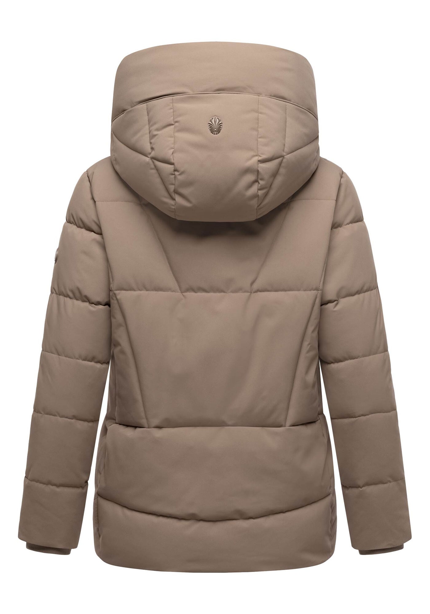 Marikoo Winterjacke »Kuschelnasee«, mit extra hohem Kragen und warmem Fleecefutter