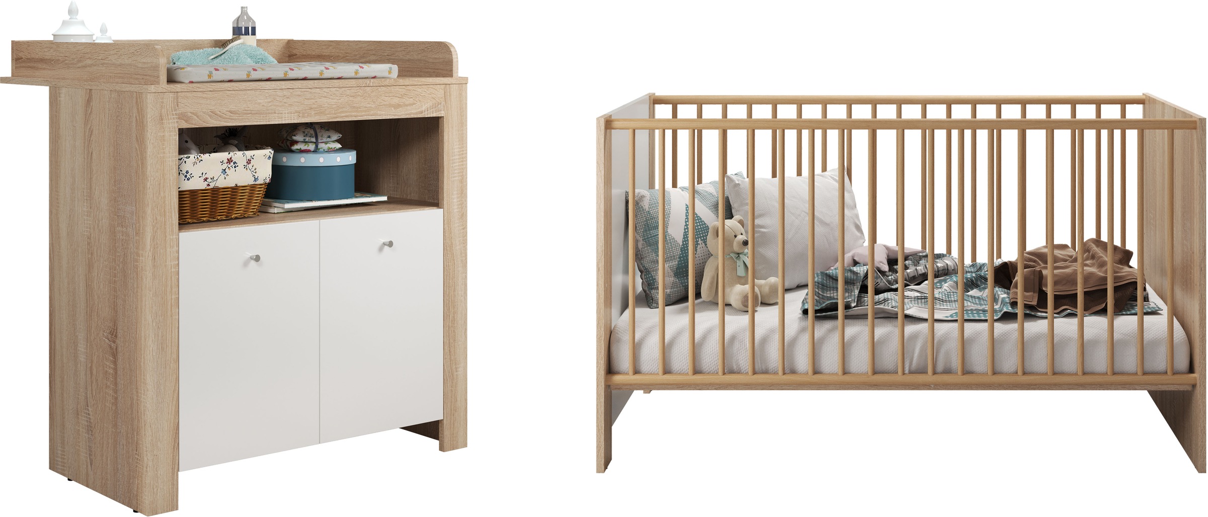 trendteam Babymöbel-Set »Paya« (Set 2 tlg.) Baby...